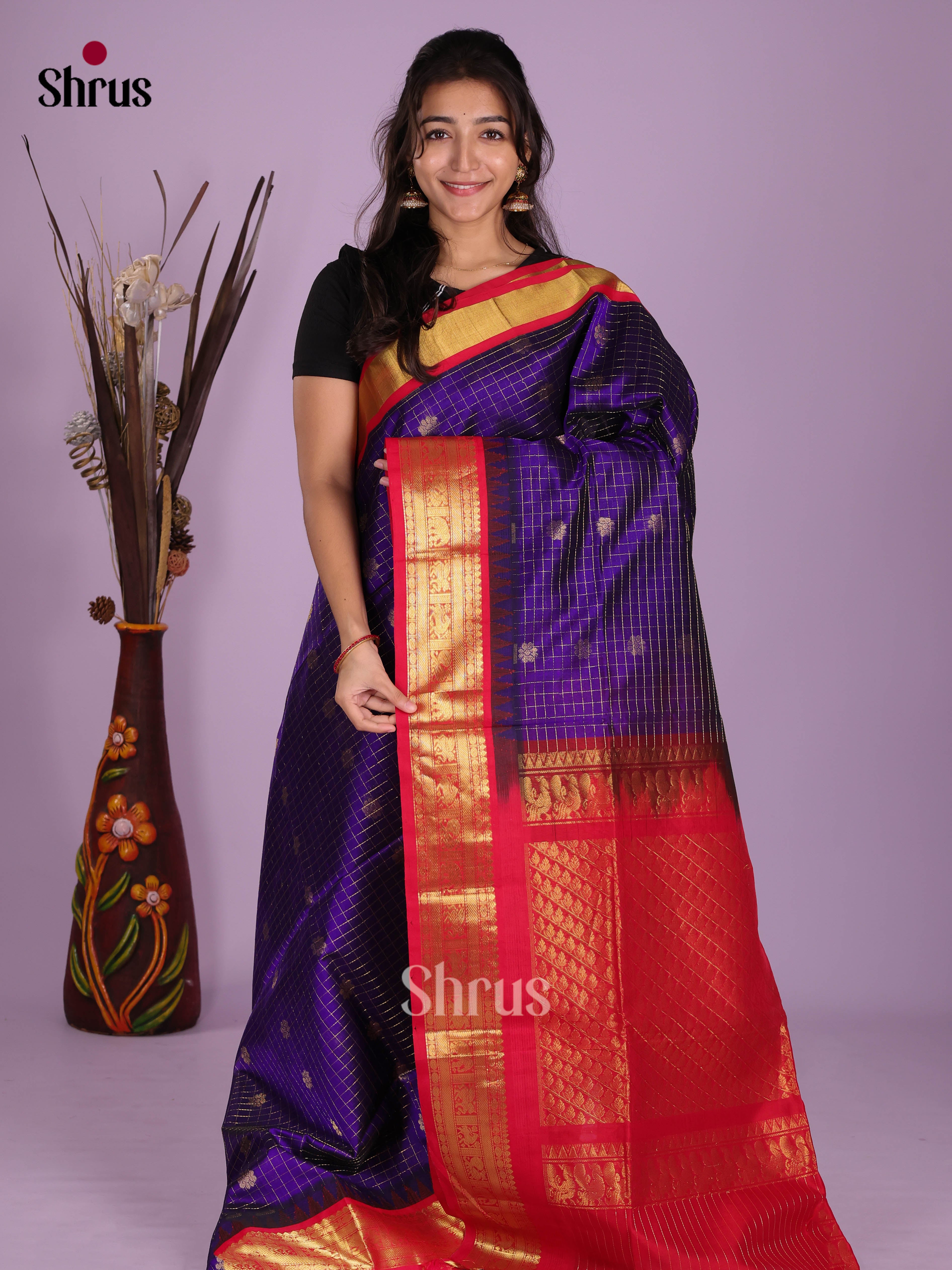 DKS08294 - Silk Cotton Saree