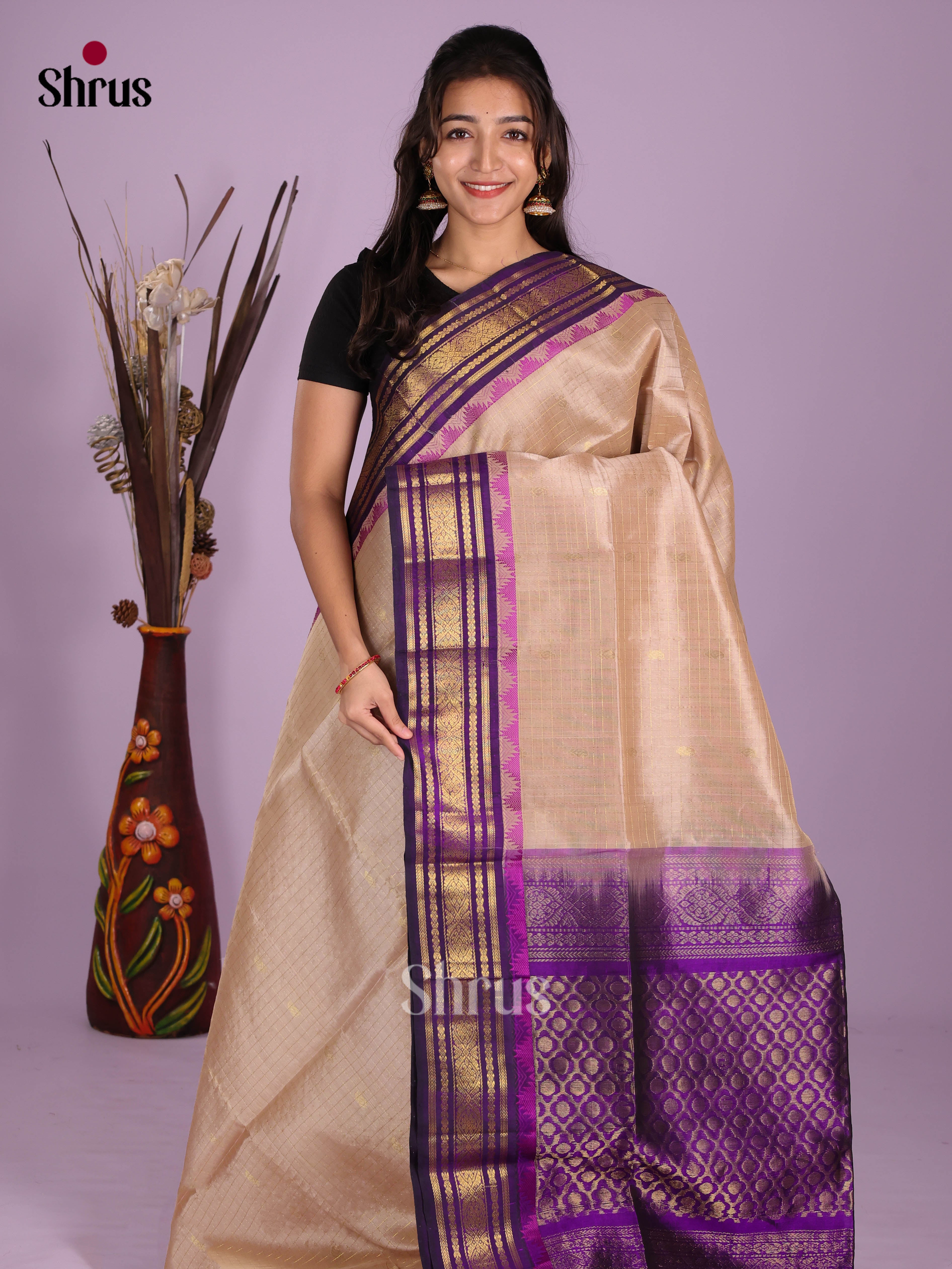 DKS08304 - Silk Cotton Saree