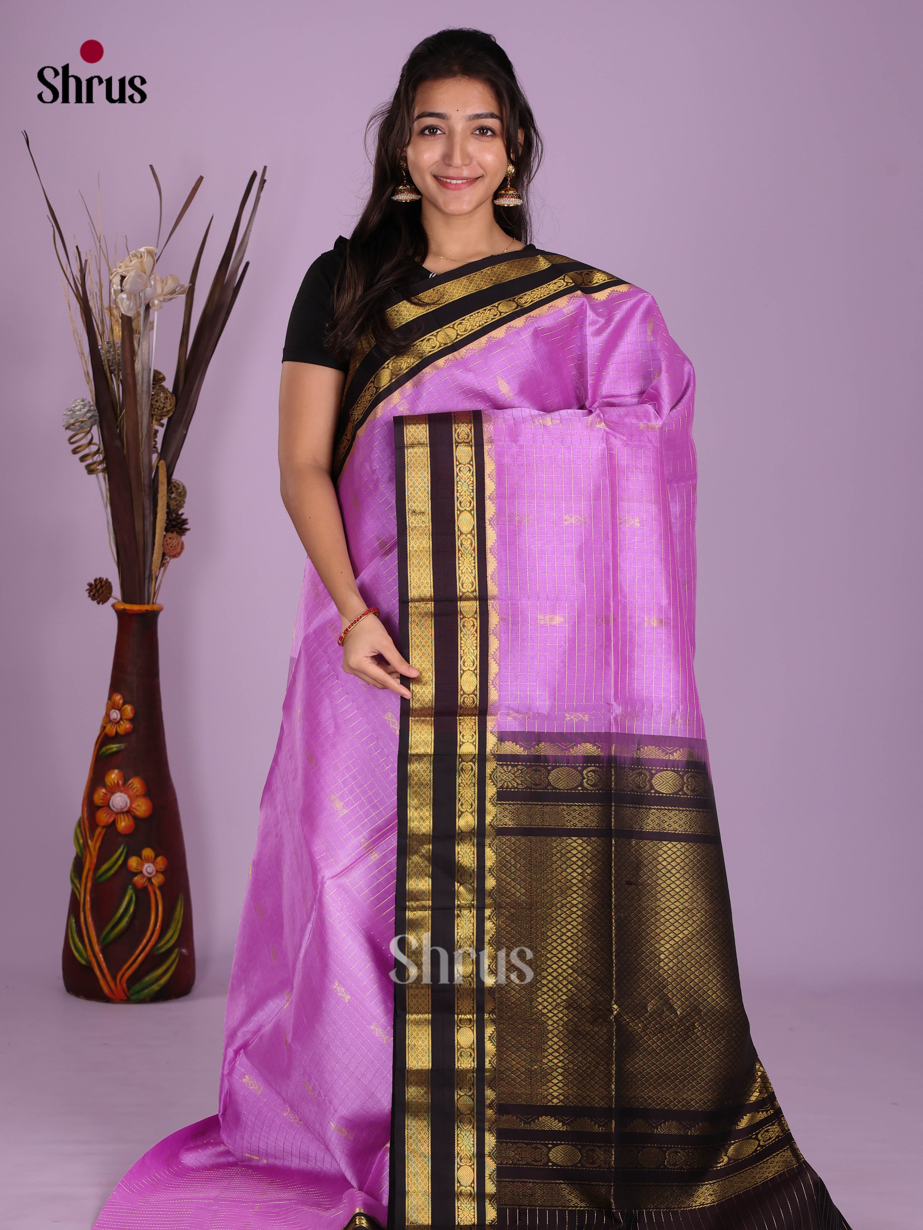 DKS08319 - Silk Cotton Saree