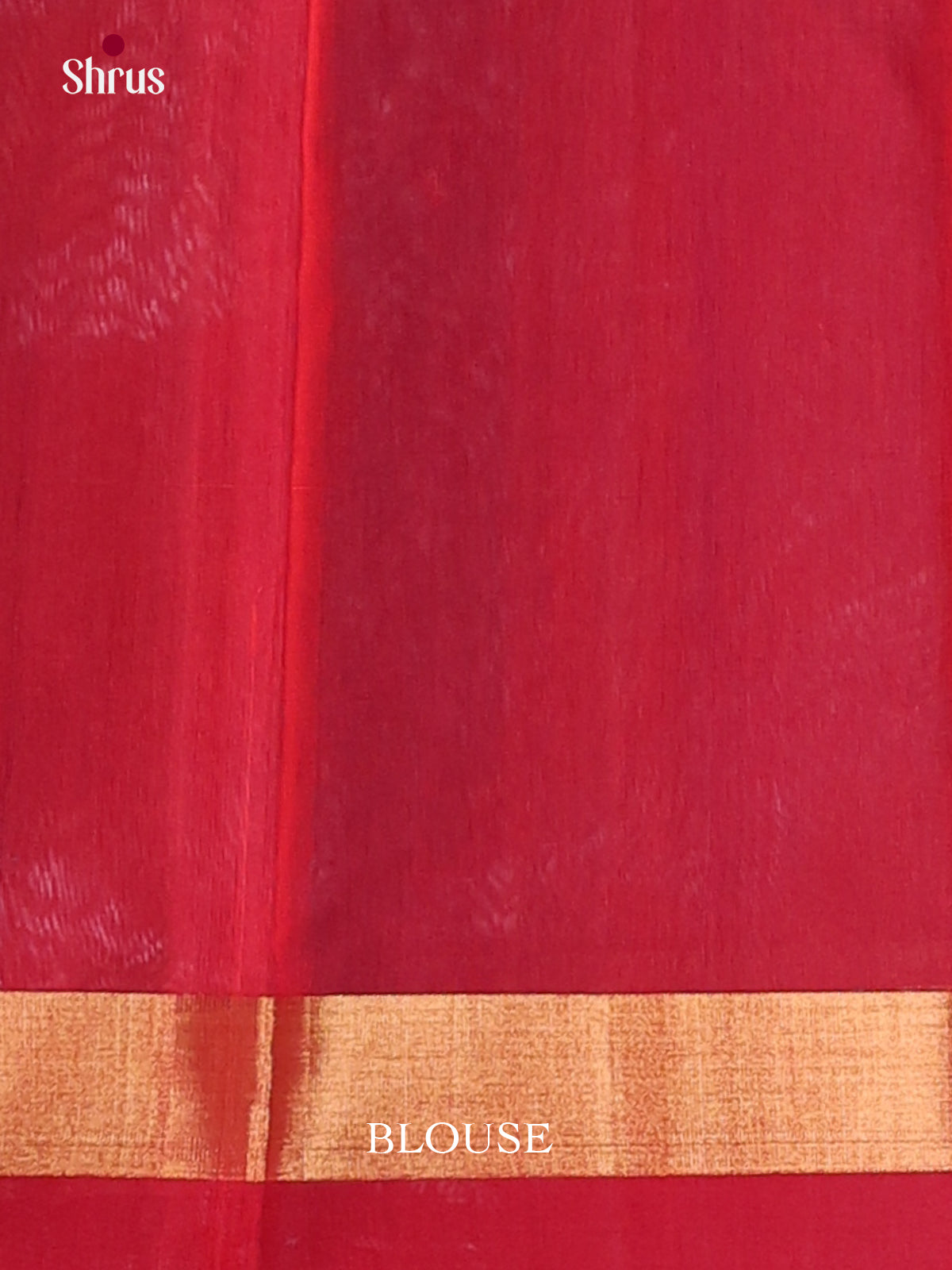 Blue & Red - Timeless Silk Cotton Saree