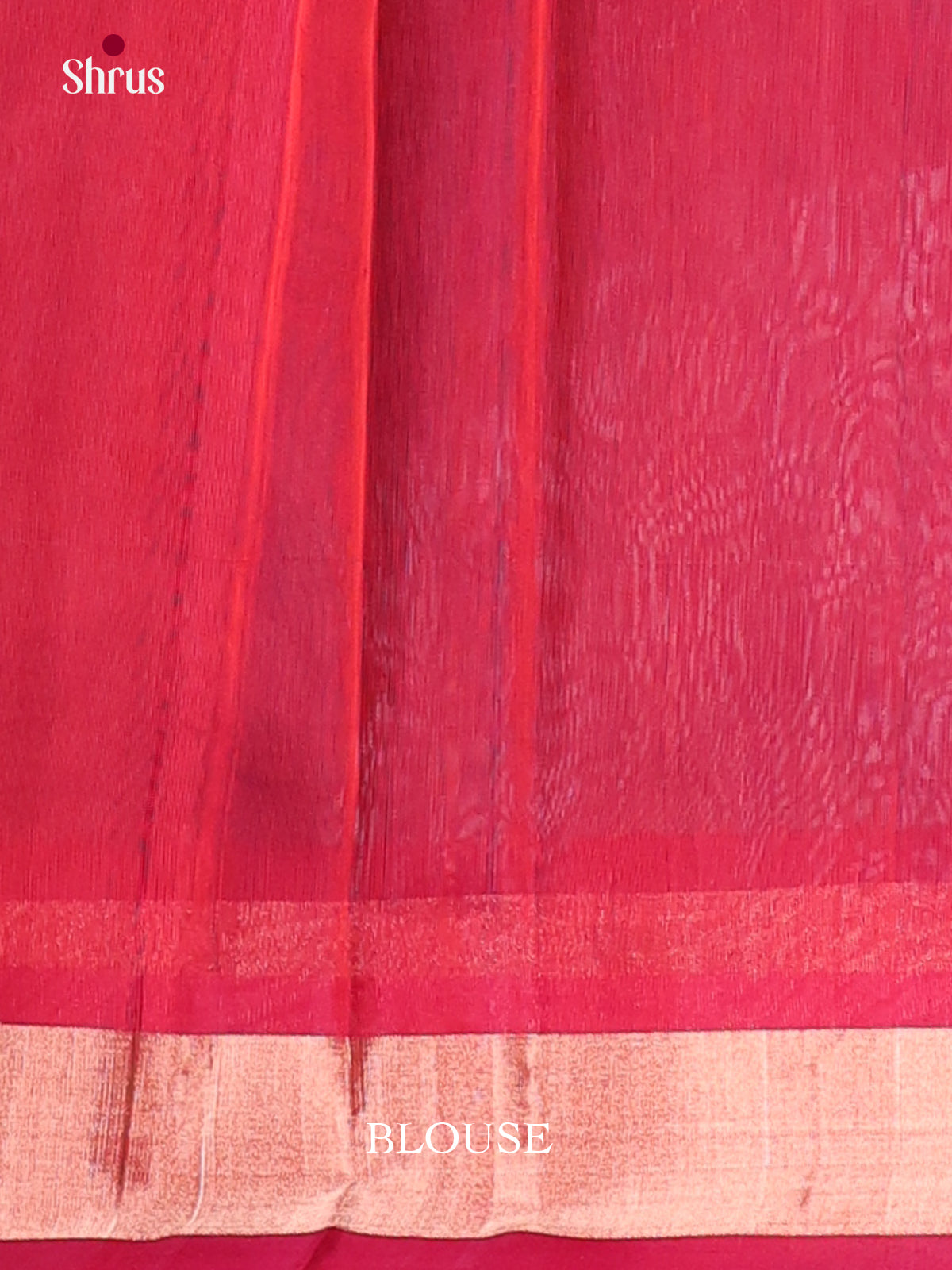 Blue & Red - Timeless Silk Cotton Saree