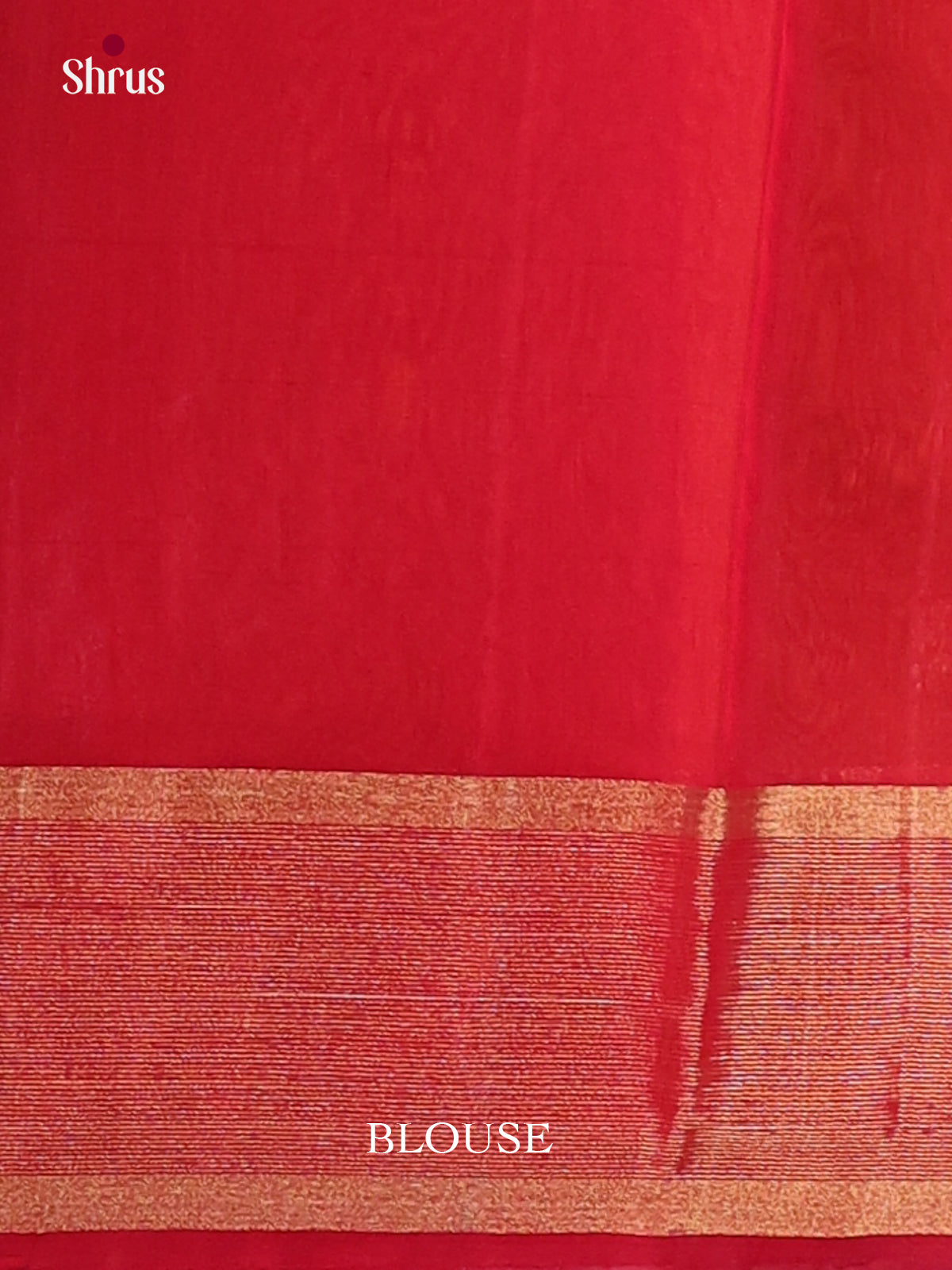 Mustard & Red - Timeless Silk Cotton Saree - Shop on Shrus.com