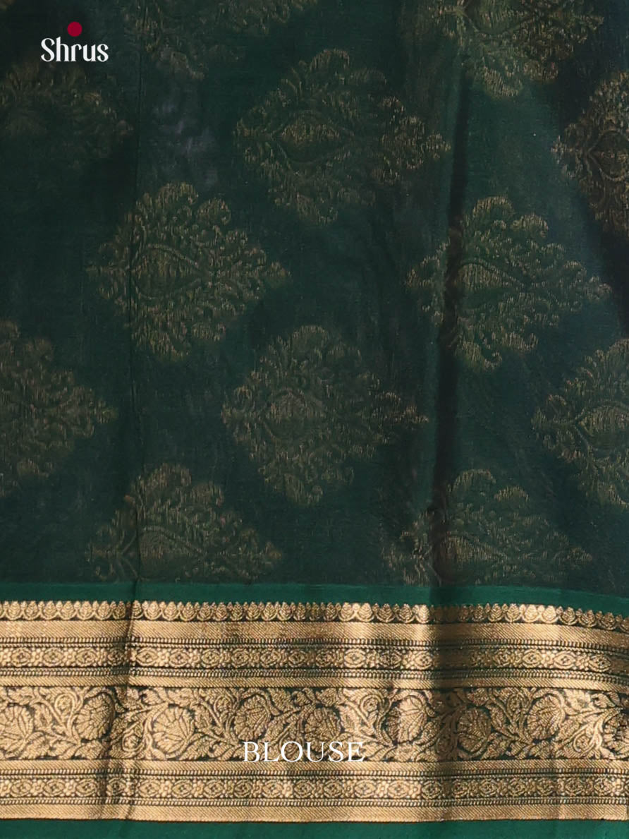 Blue & Green - Timeless Silk Cotton Saree