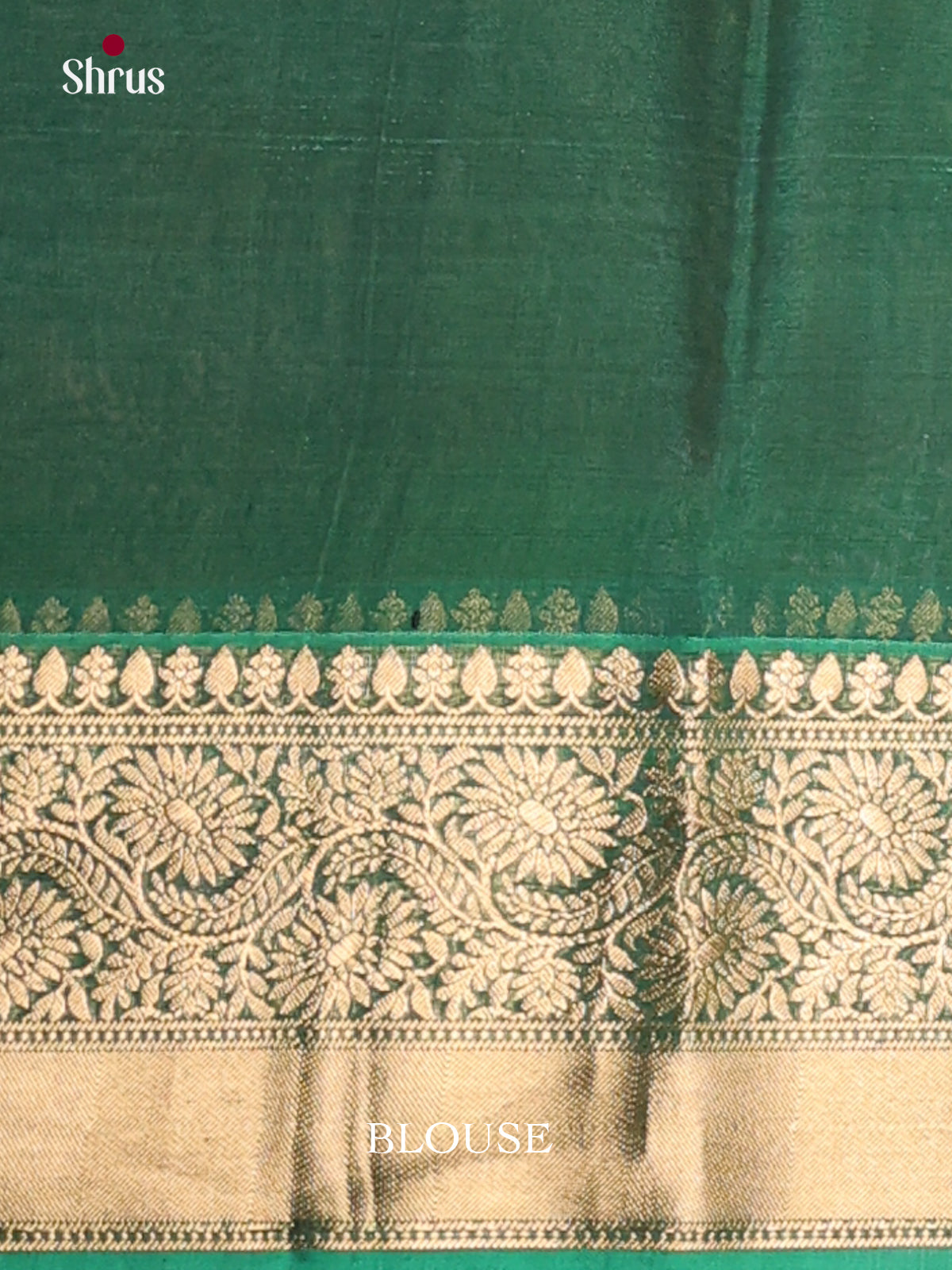 Brown & Green - Timeless Silk Cotton Saree