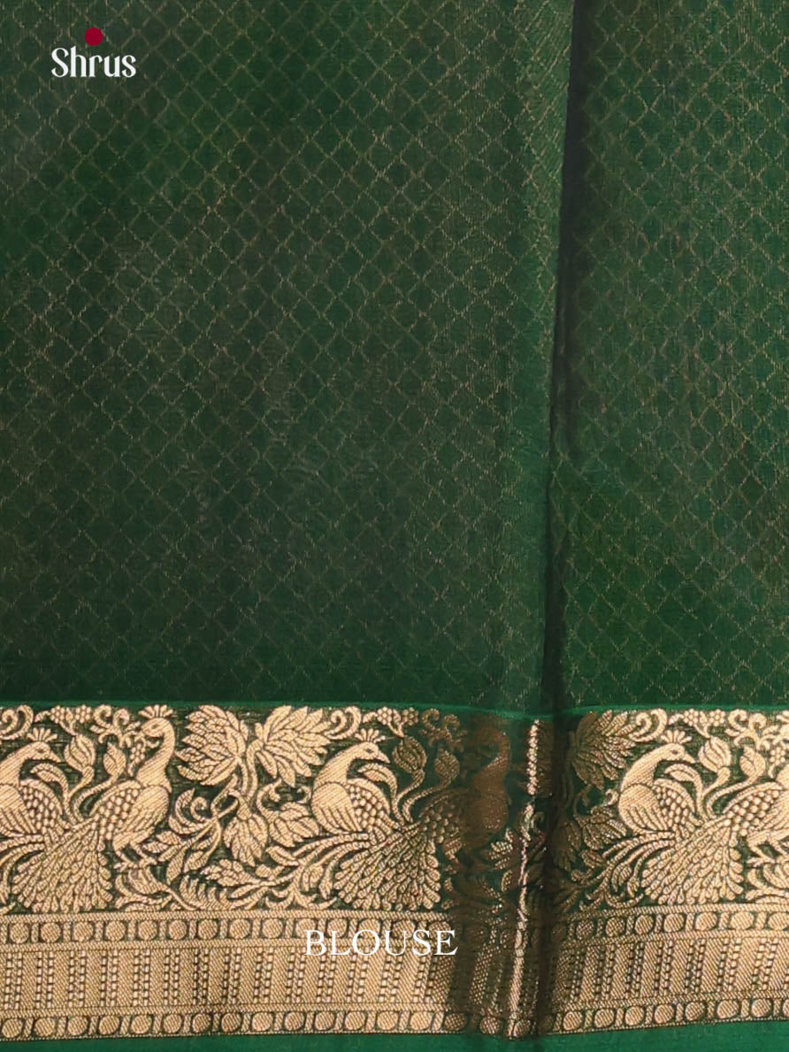 Grey & Green - Timeless Silk Cotton Saree