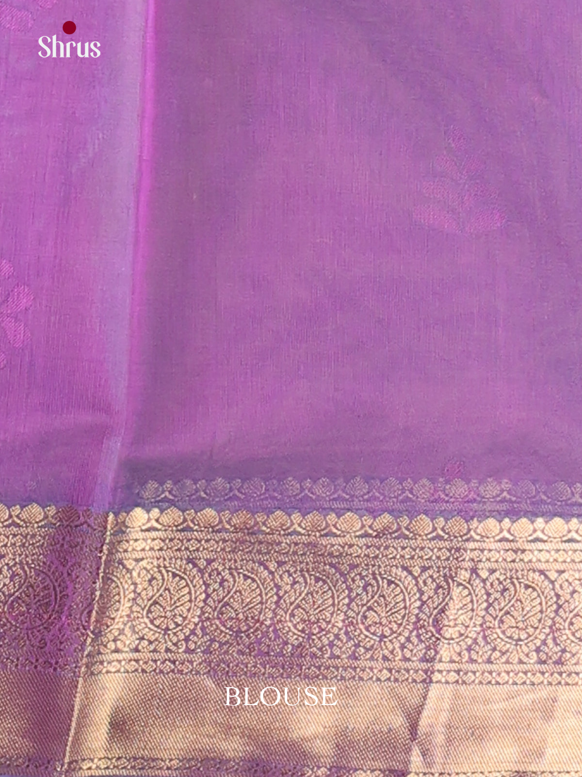 Double Shaded Peachish Pink & Blue - Timeless Silk Cotton Saree