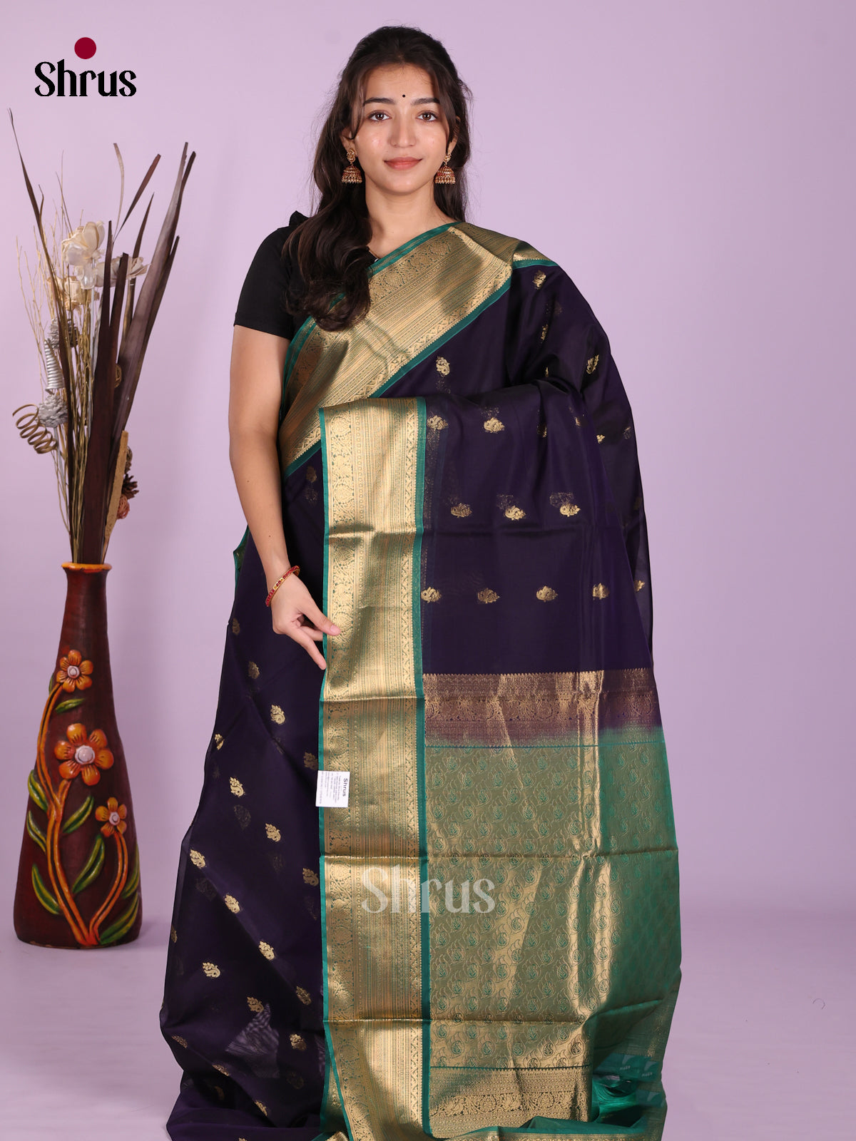 Blue & Green - Timeless Silk Cotton Saree