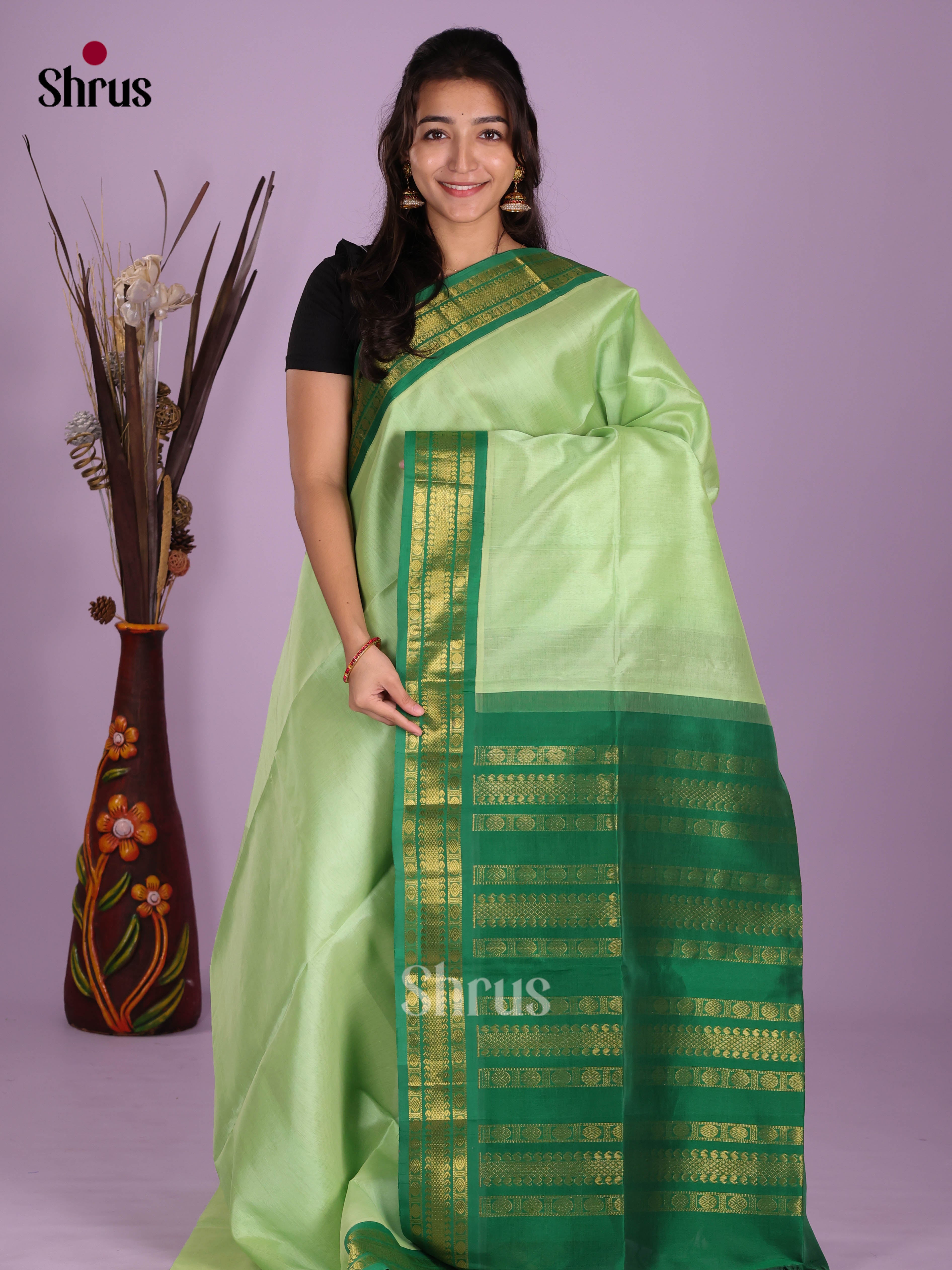 DKS08611 - Silk Cotton Saree