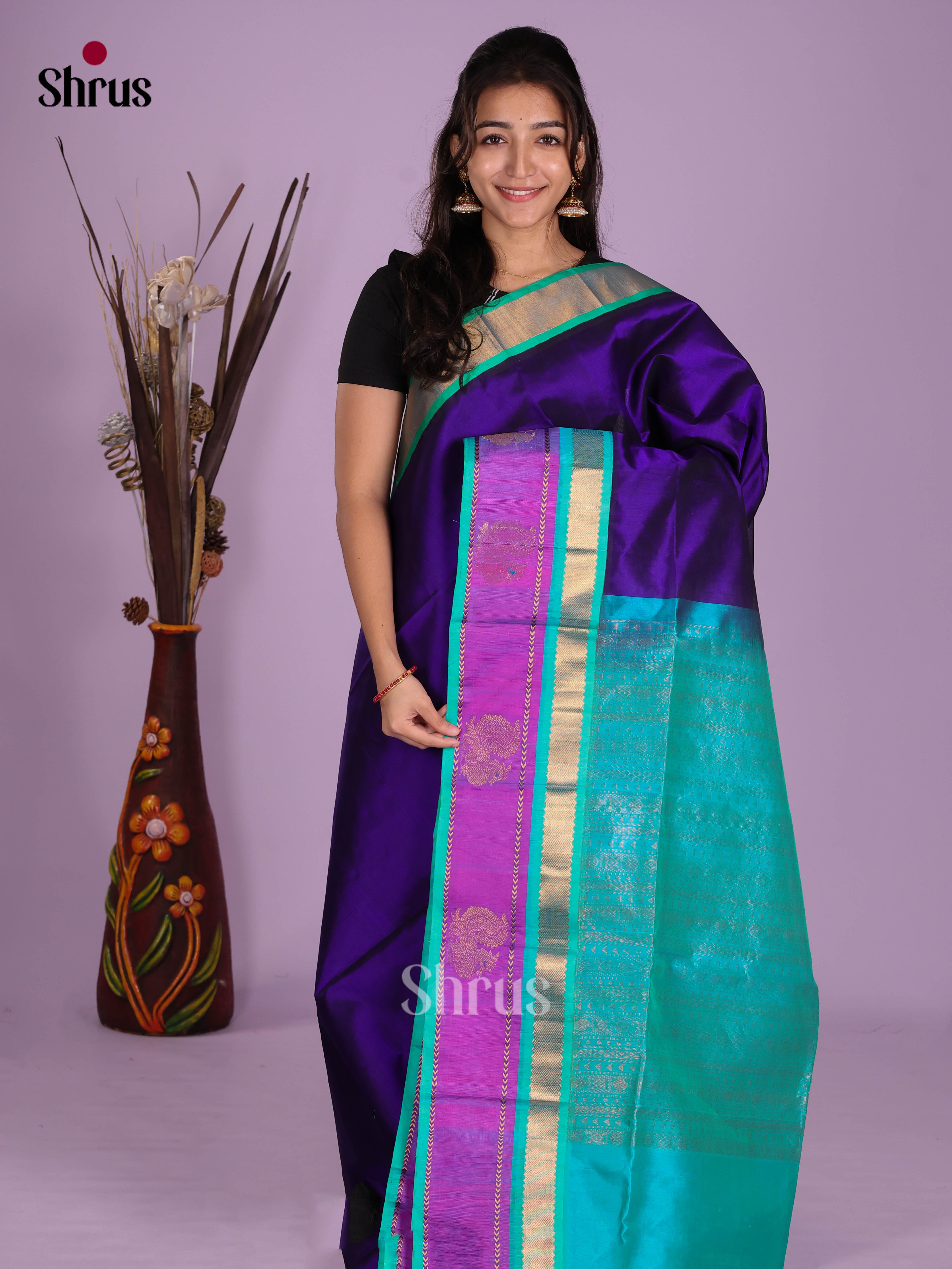 DKS08618 - Silk Cotton Saree