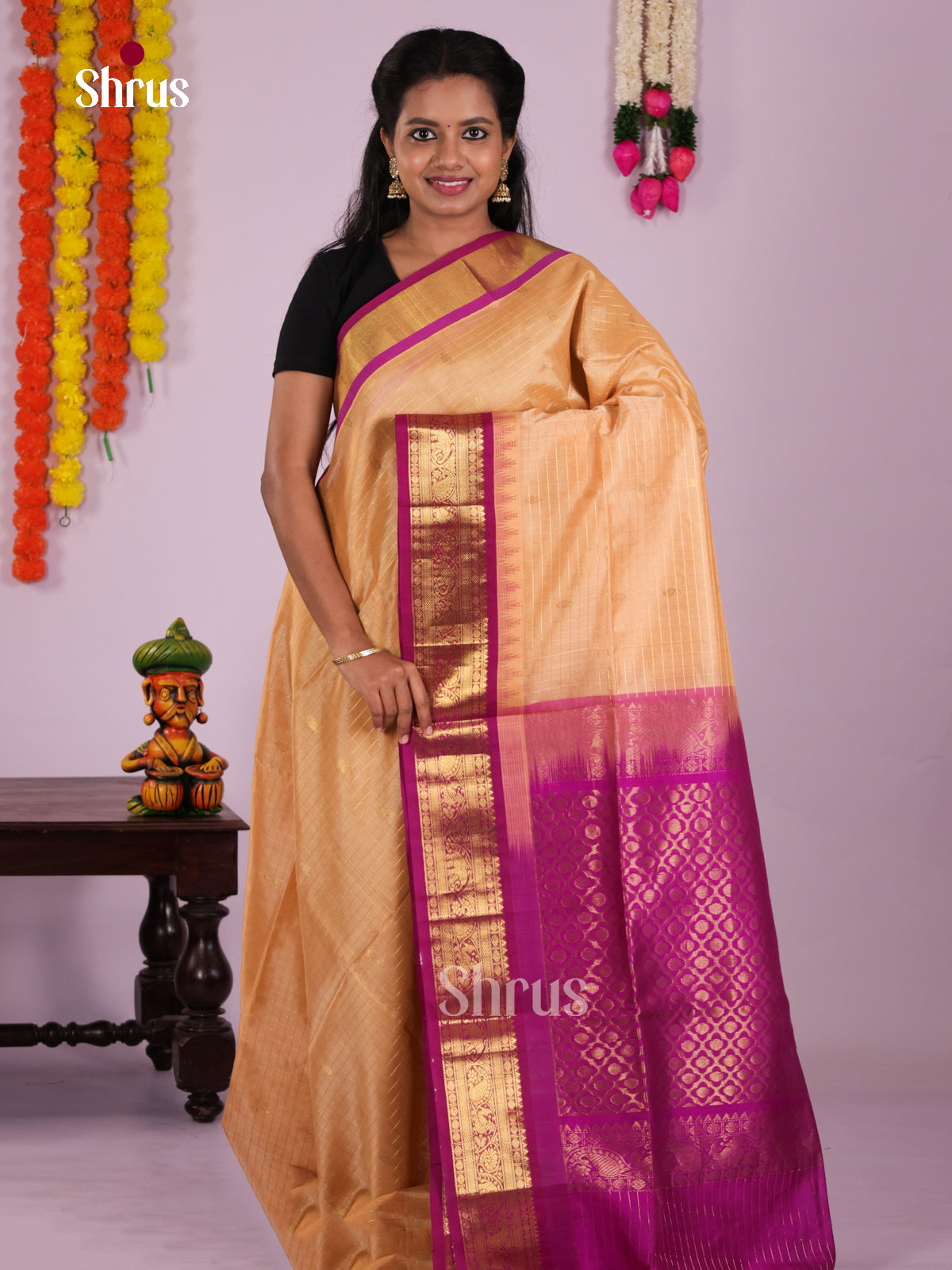 DKS08621 - Silk Cotton Saree