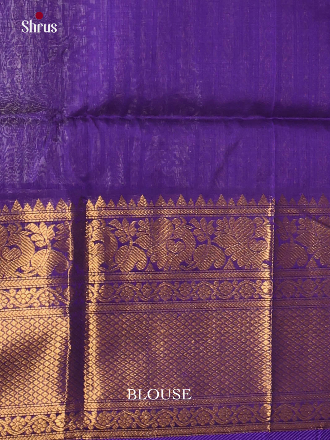 Blue(Single  Tone)- Silk Cotton Saree