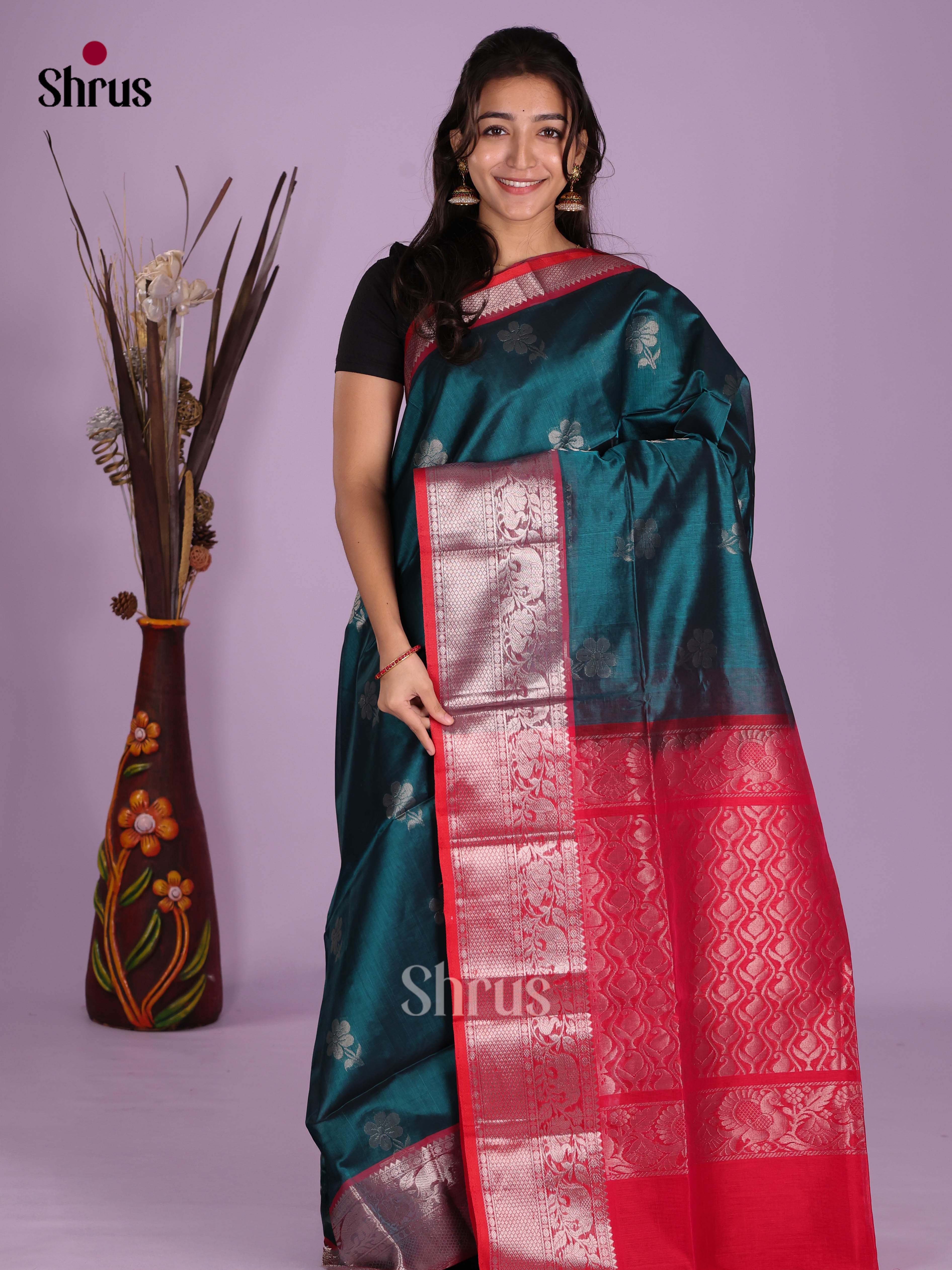 DKS08634 - Silk Cotton Saree