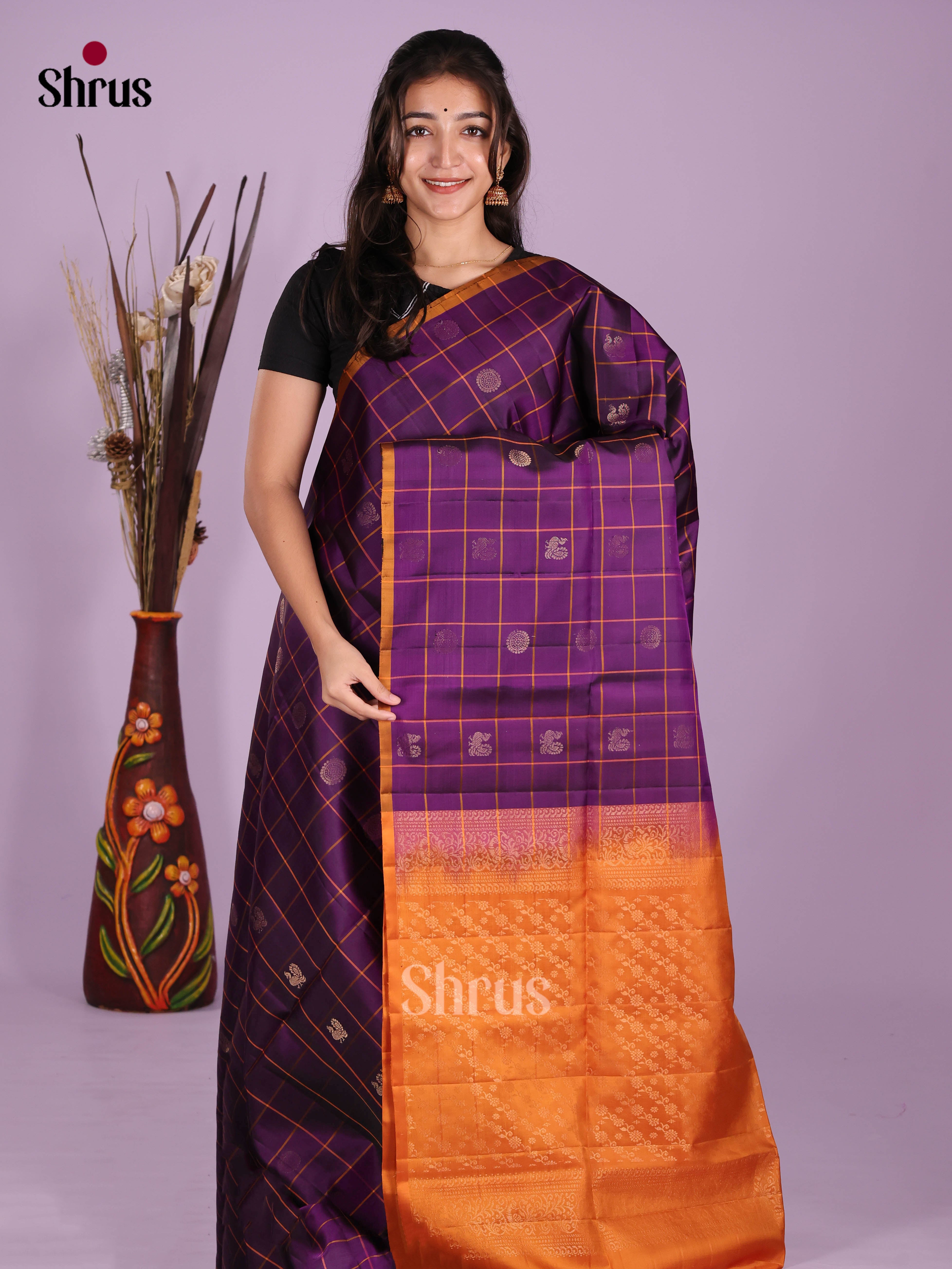 DKS10018 - Soft Silk (HR) Saree