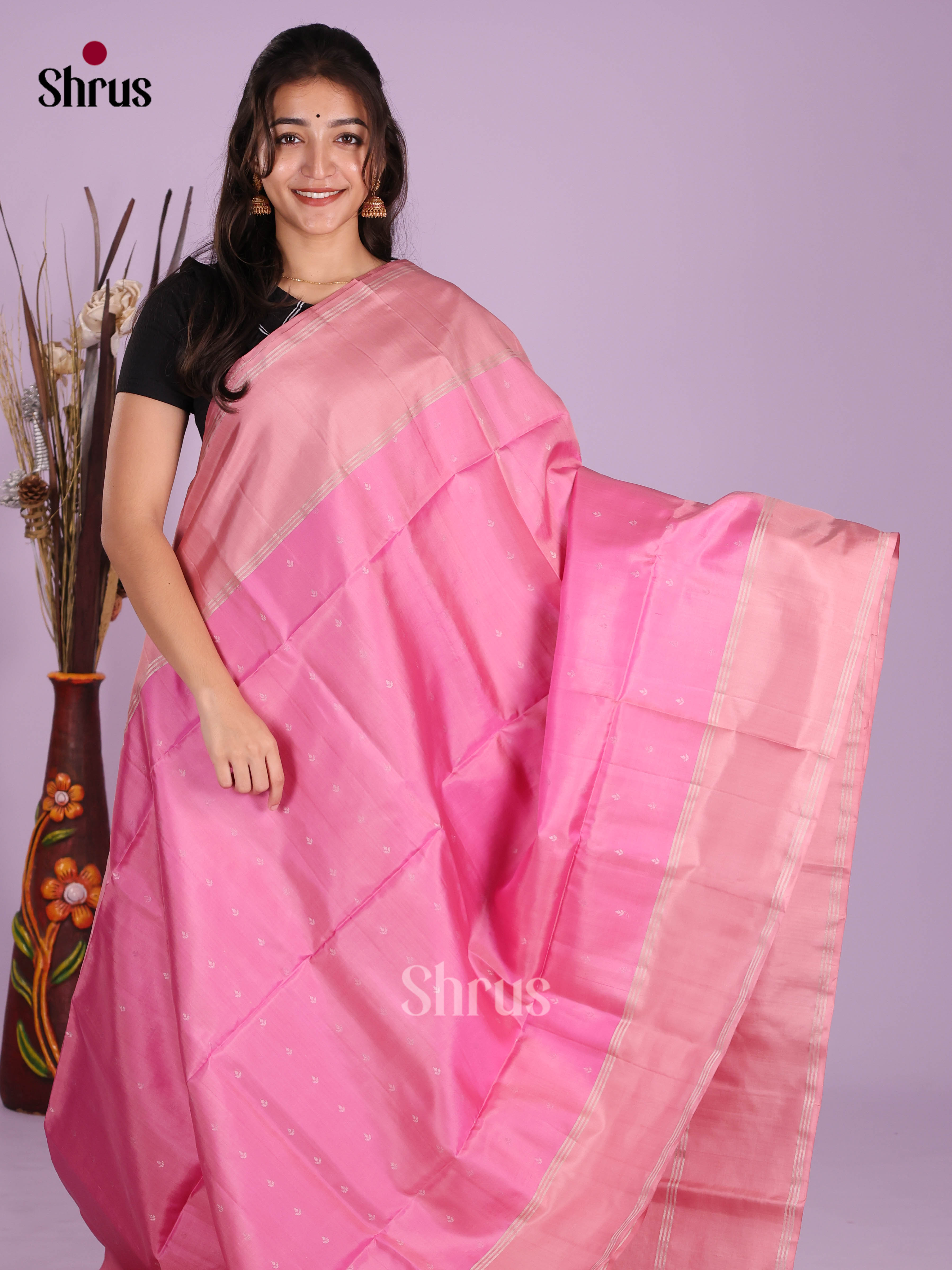 DKS10024 - Soft Silk (HR) Saree - Shop on Shrus.com