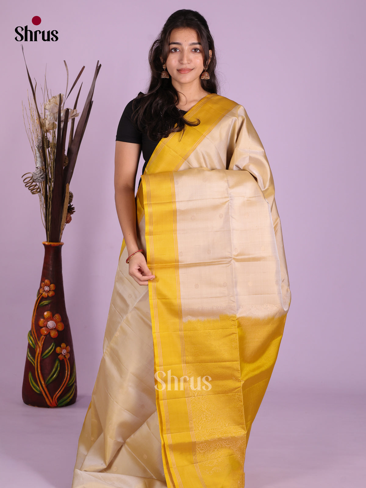 DKS10026 - Soft Silk (HR) Saree - Shop on Shrus.com