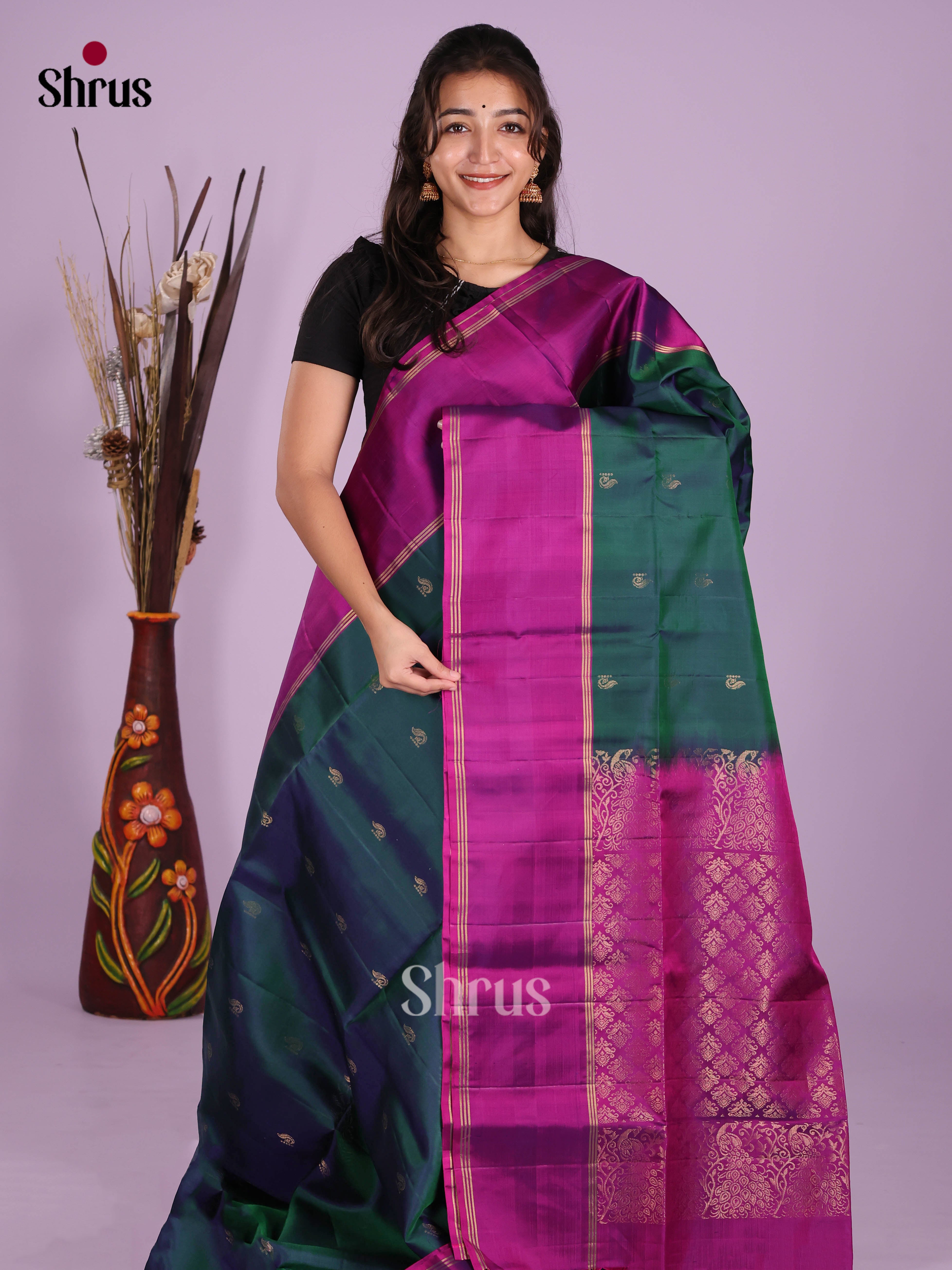 DKS10035 - Soft Silk (HR) Saree