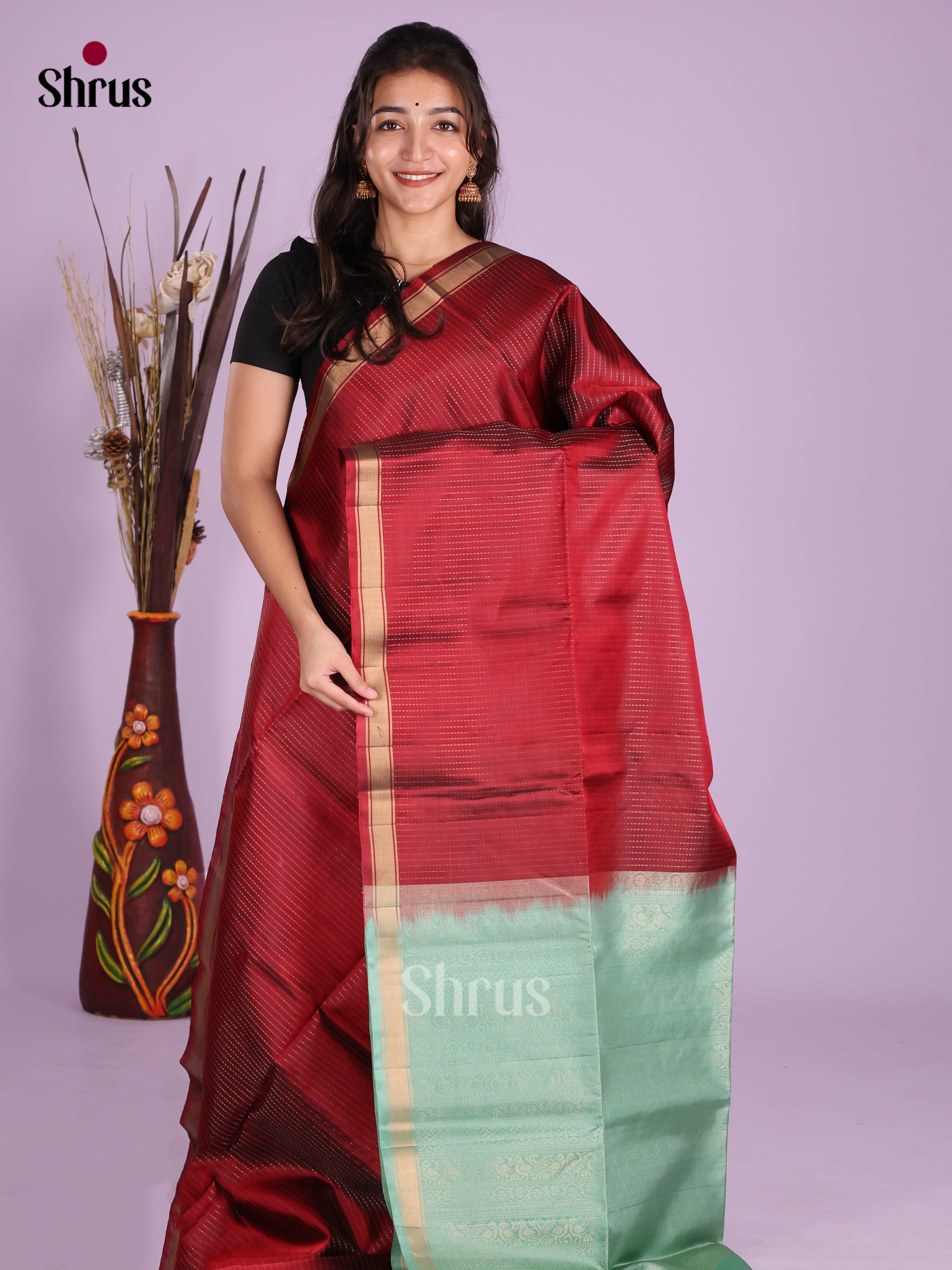DKS10040 - Soft Silk (HR) Saree