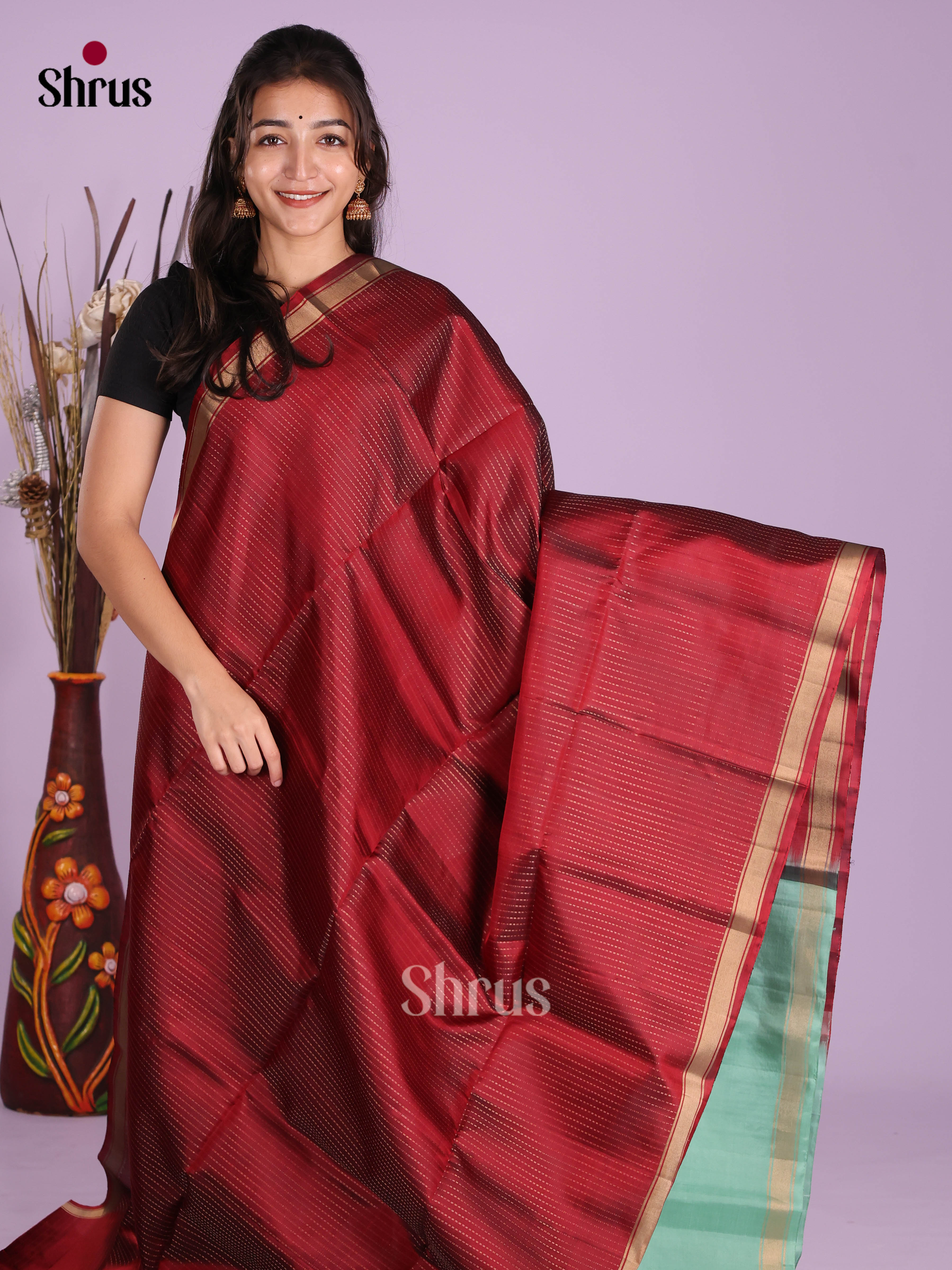 DKS10040 - Soft Silk (HR) Saree