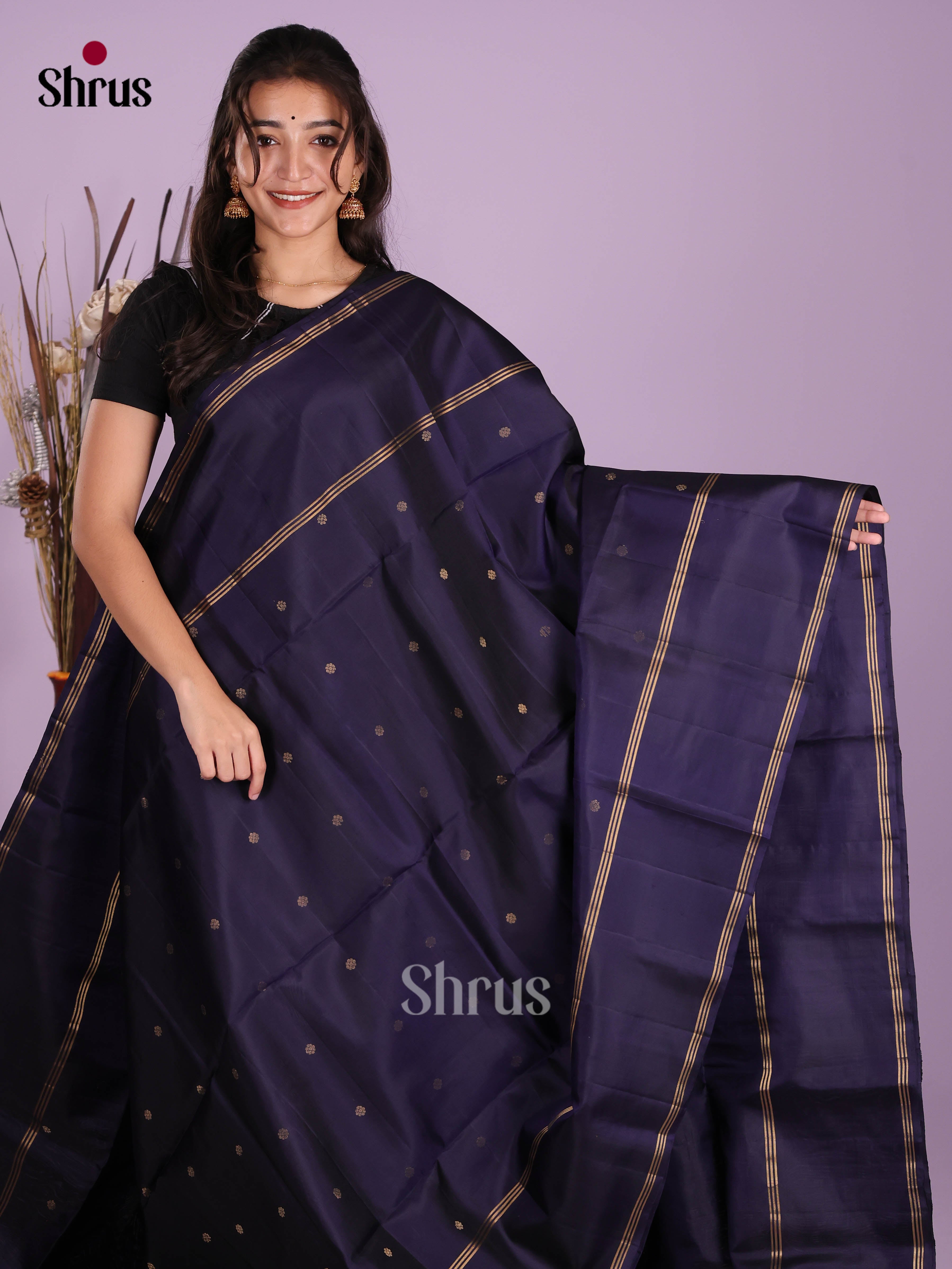 DKS10047 - Soft Silk (HR) Saree - Shop on Shrus.com