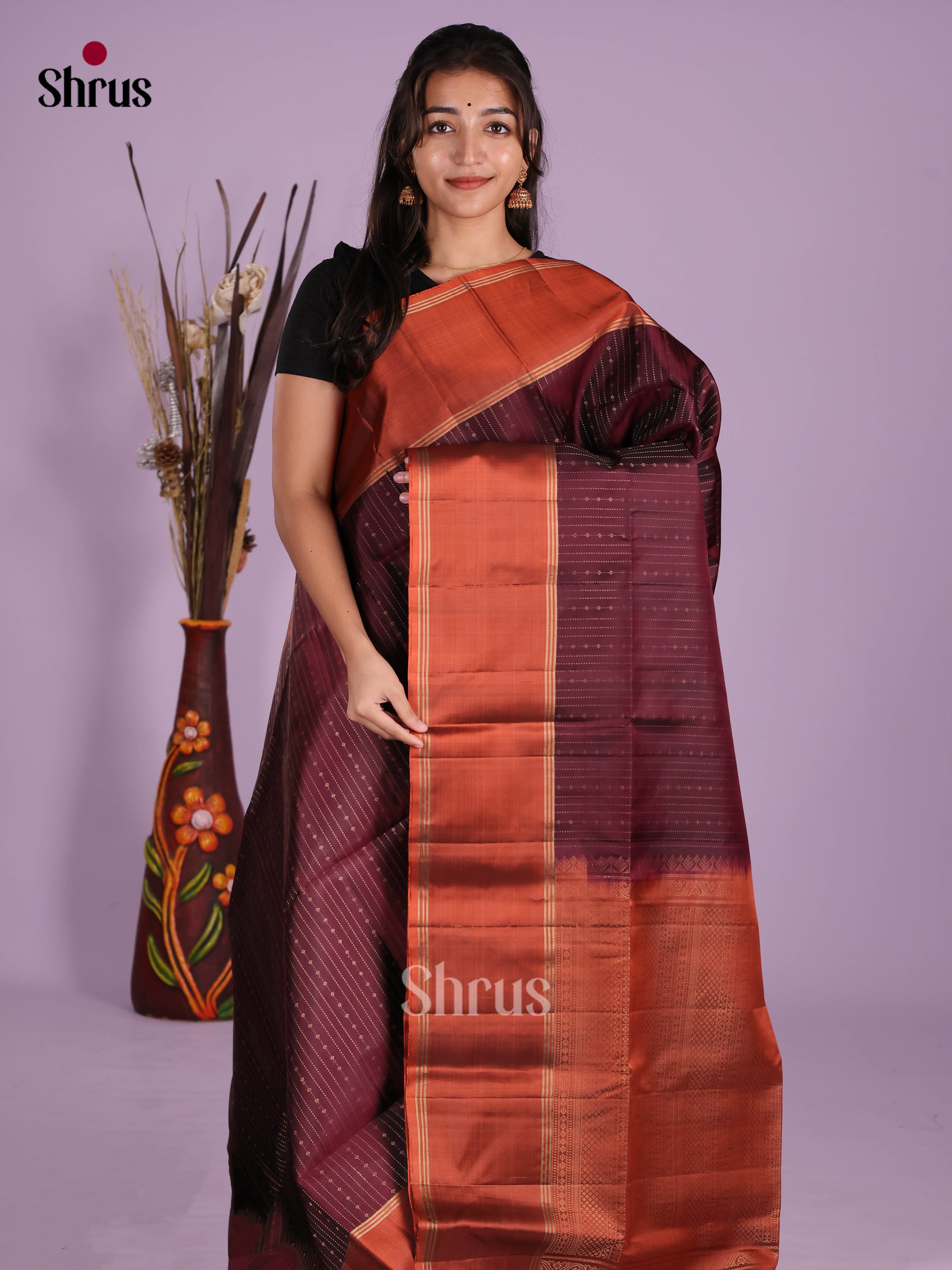 DKS10064 - Soft Silk (HR) Saree - Shop on Shrus.com