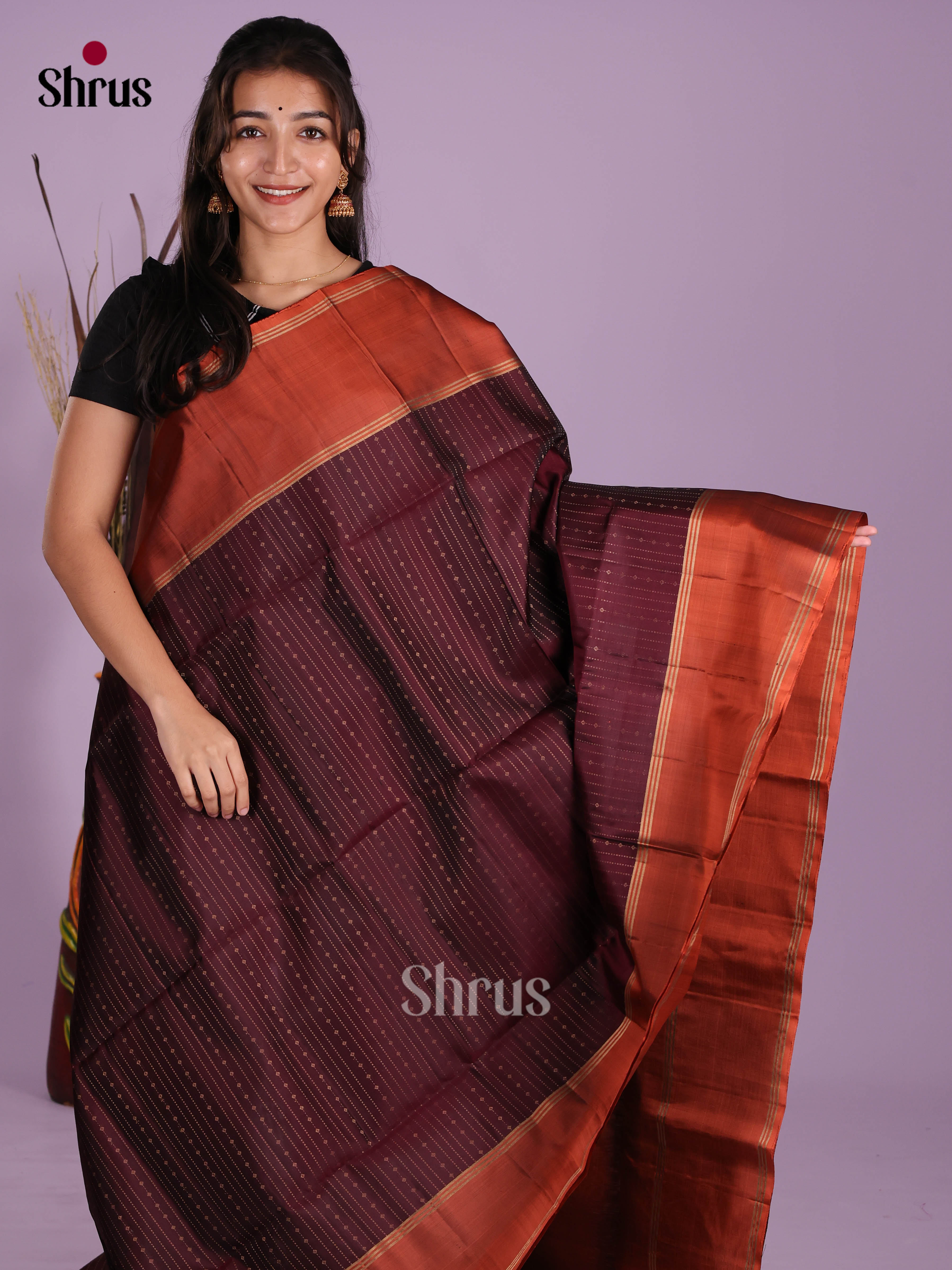 DKS10064 - Soft Silk (HR) Saree - Shop on Shrus.com