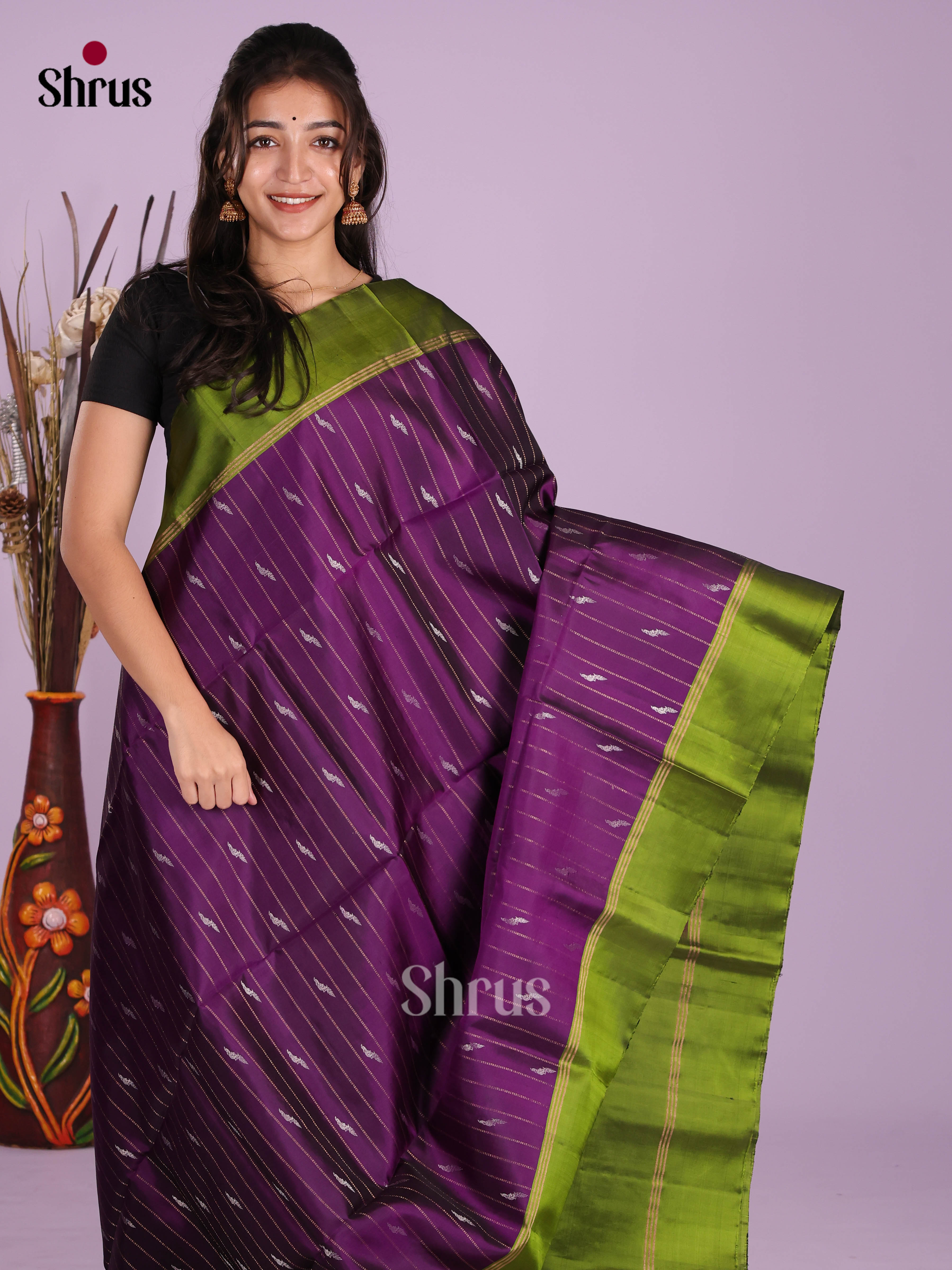 DKS10070 - Soft Silk (HR) Saree