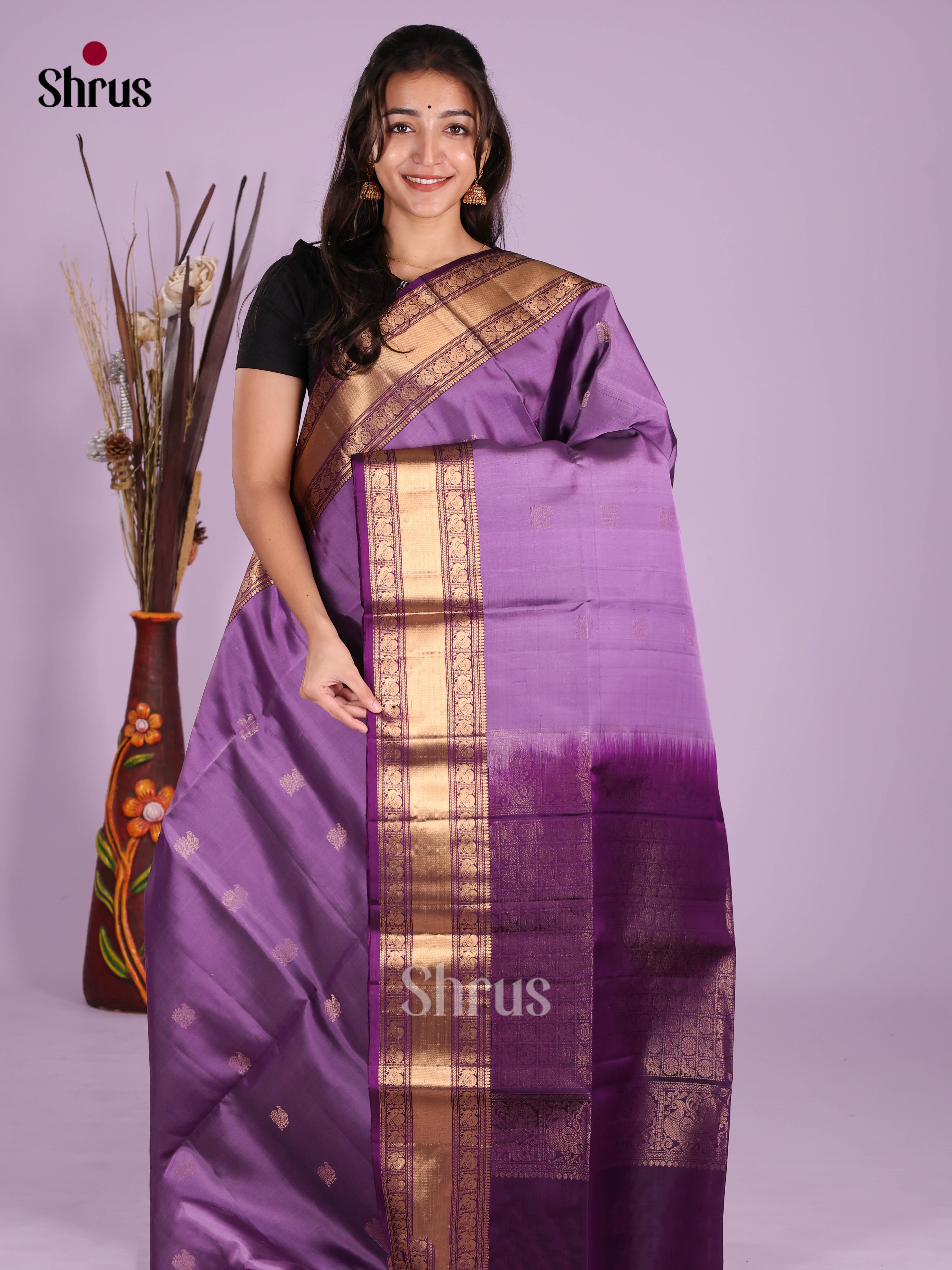 DKS10072 - Soft Silk (HR) Saree - Shop on Shrus.com