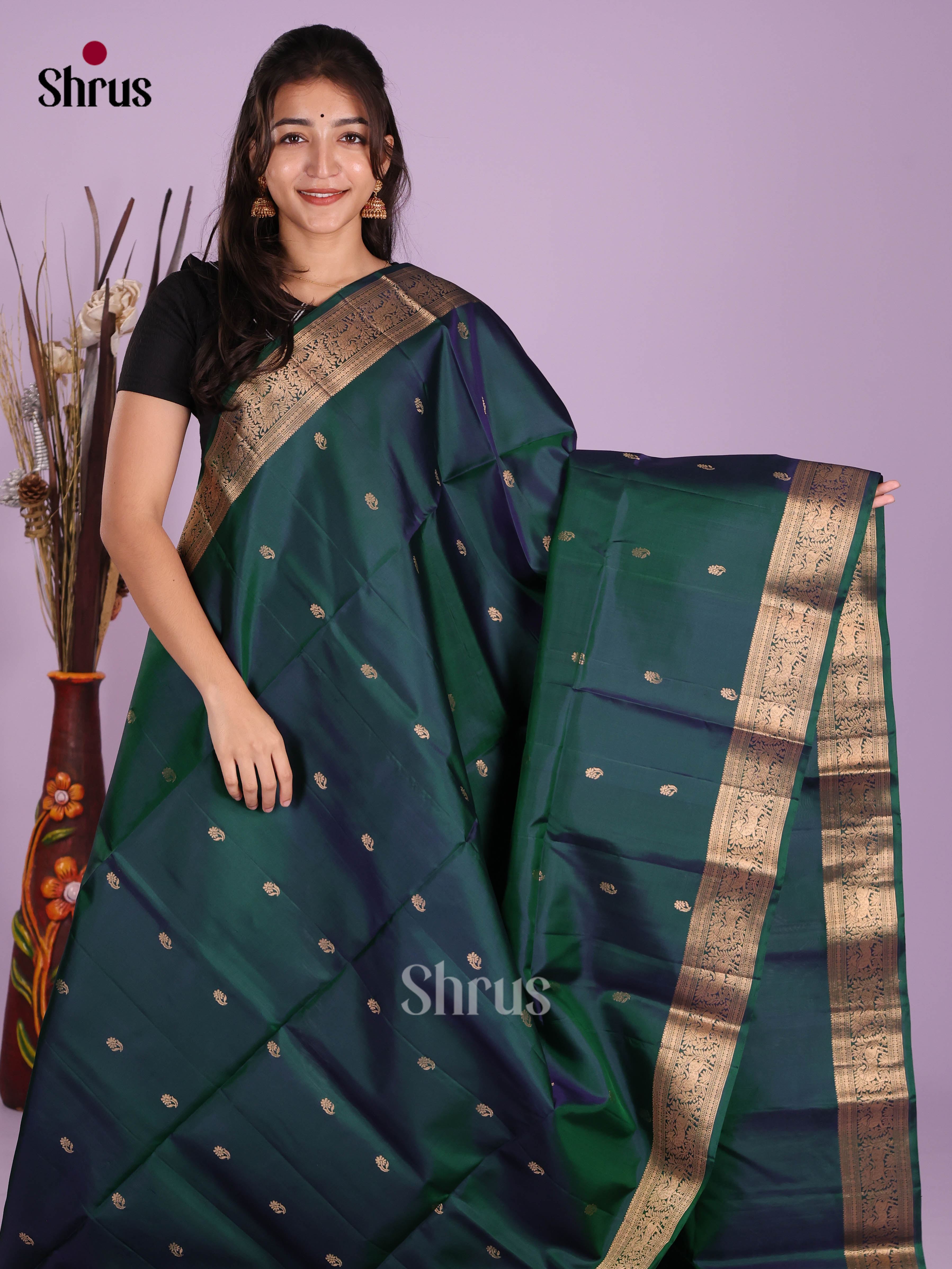 DKS10080 - Soft Silk (HR) Saree