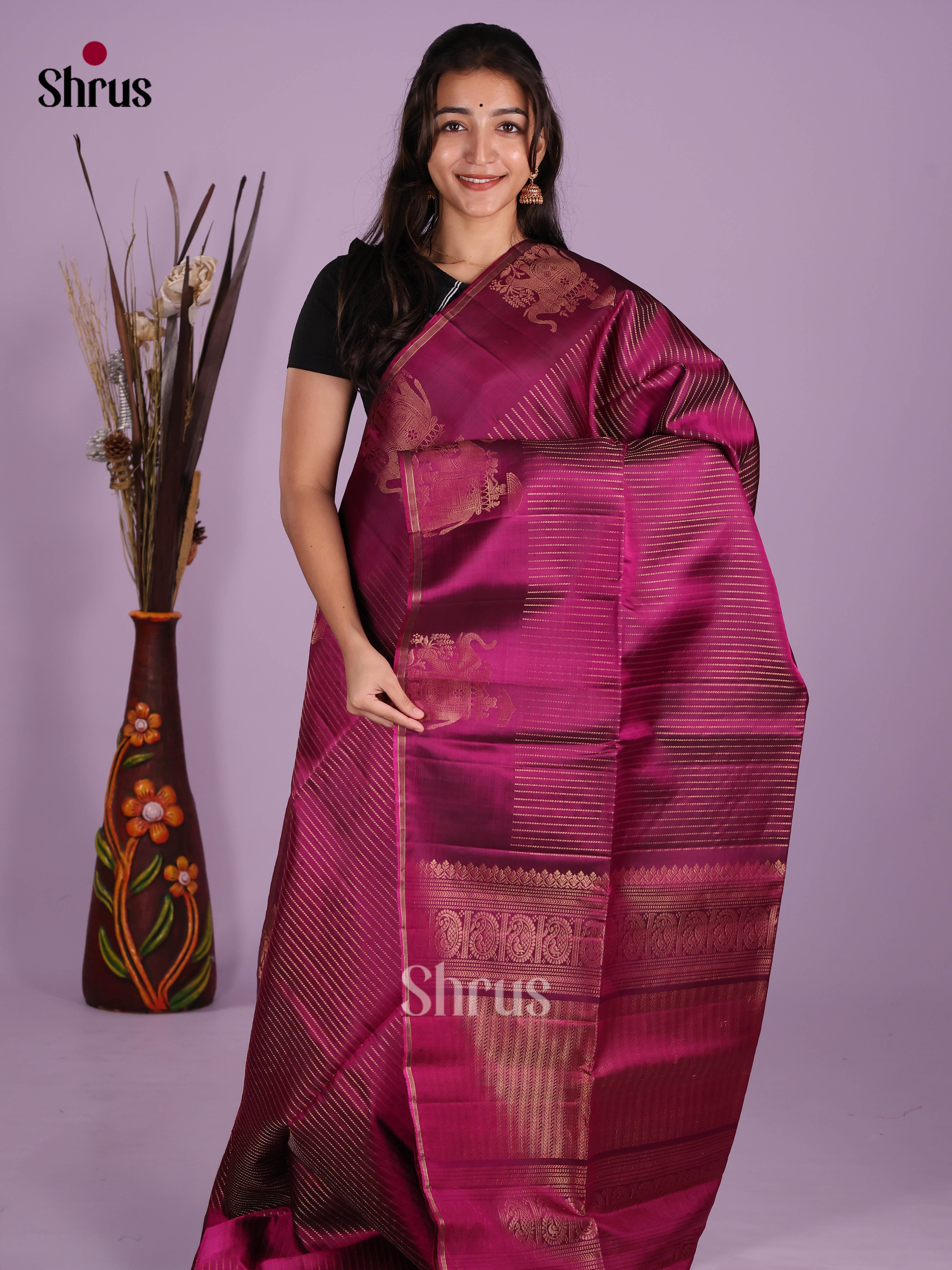 DKS10099 - Soft Silk (HR) Saree