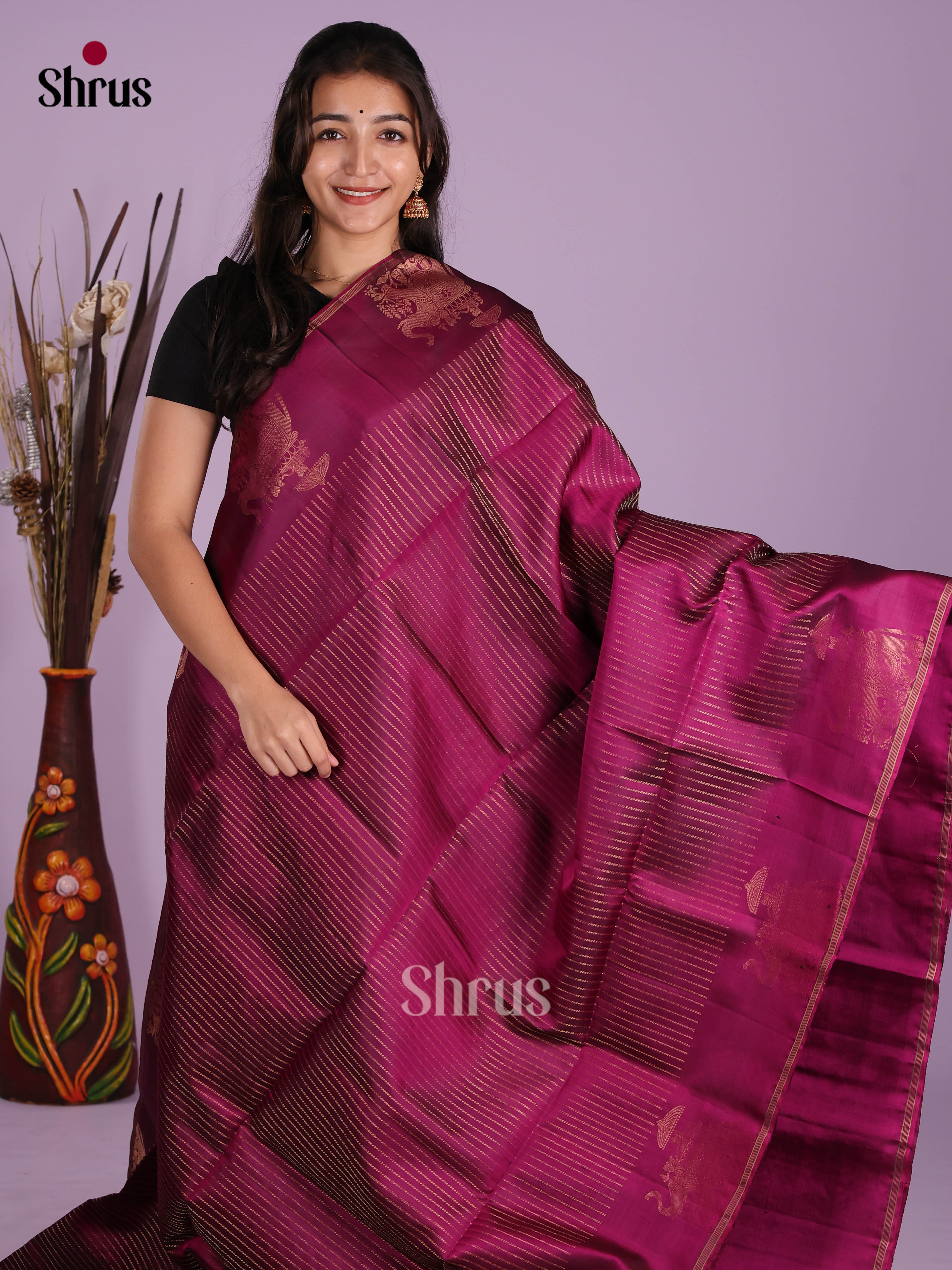 DKS10099 - Soft Silk (HR) Saree