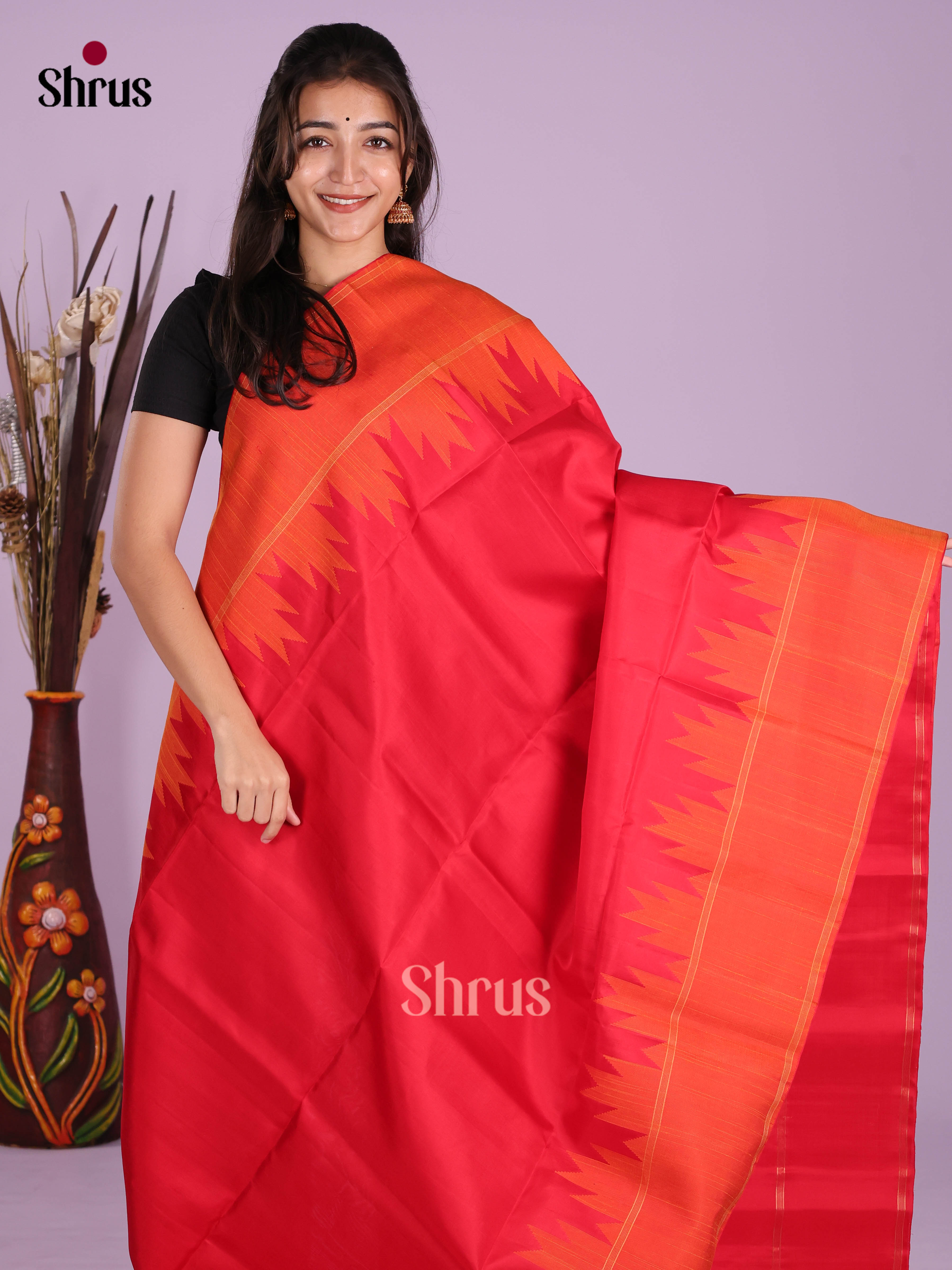 DKS10112 - Soft Silk (HR) Saree