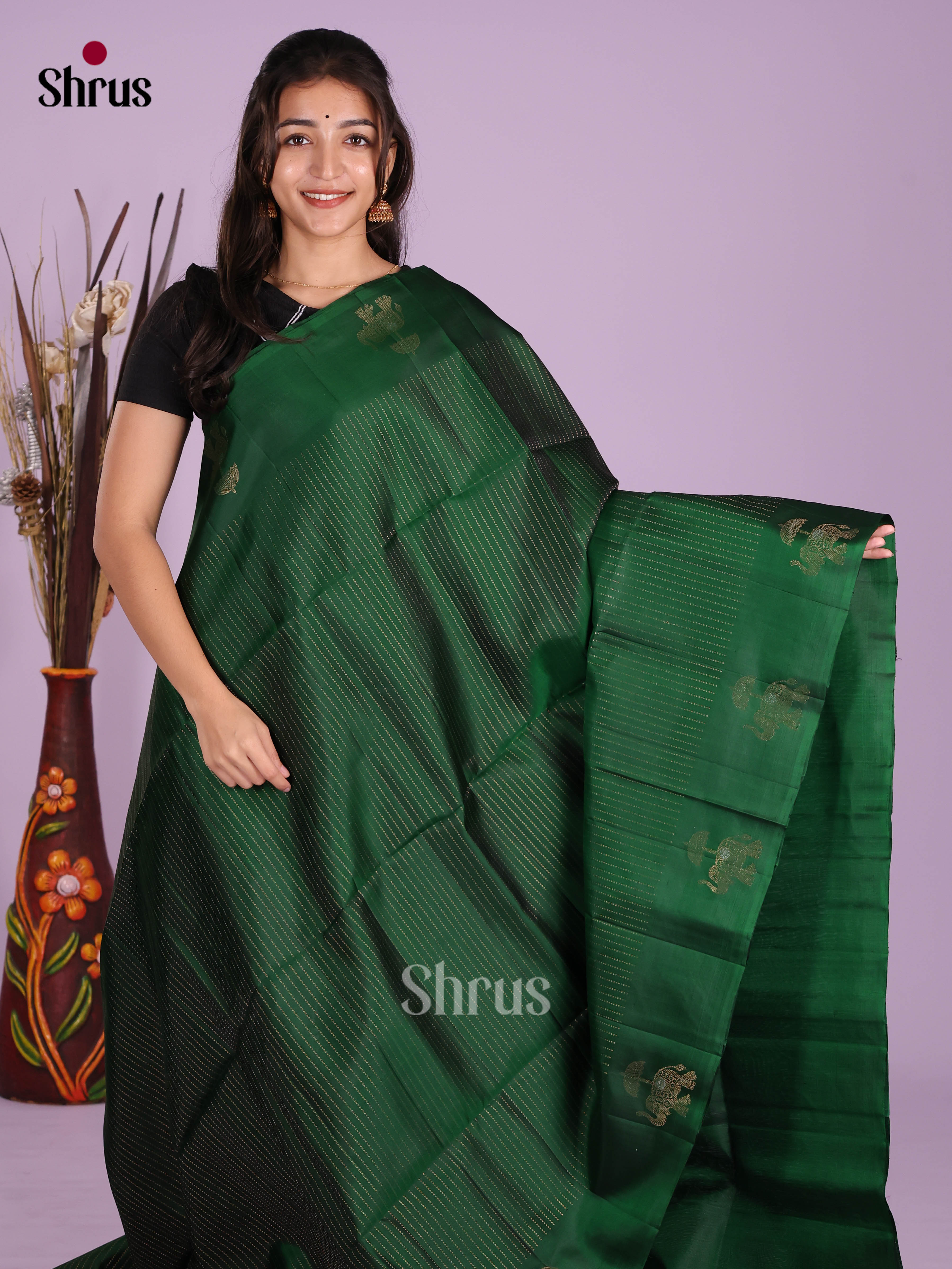 DKS10118 - Soft Silk (HR) Saree - Shop on Shrus.com