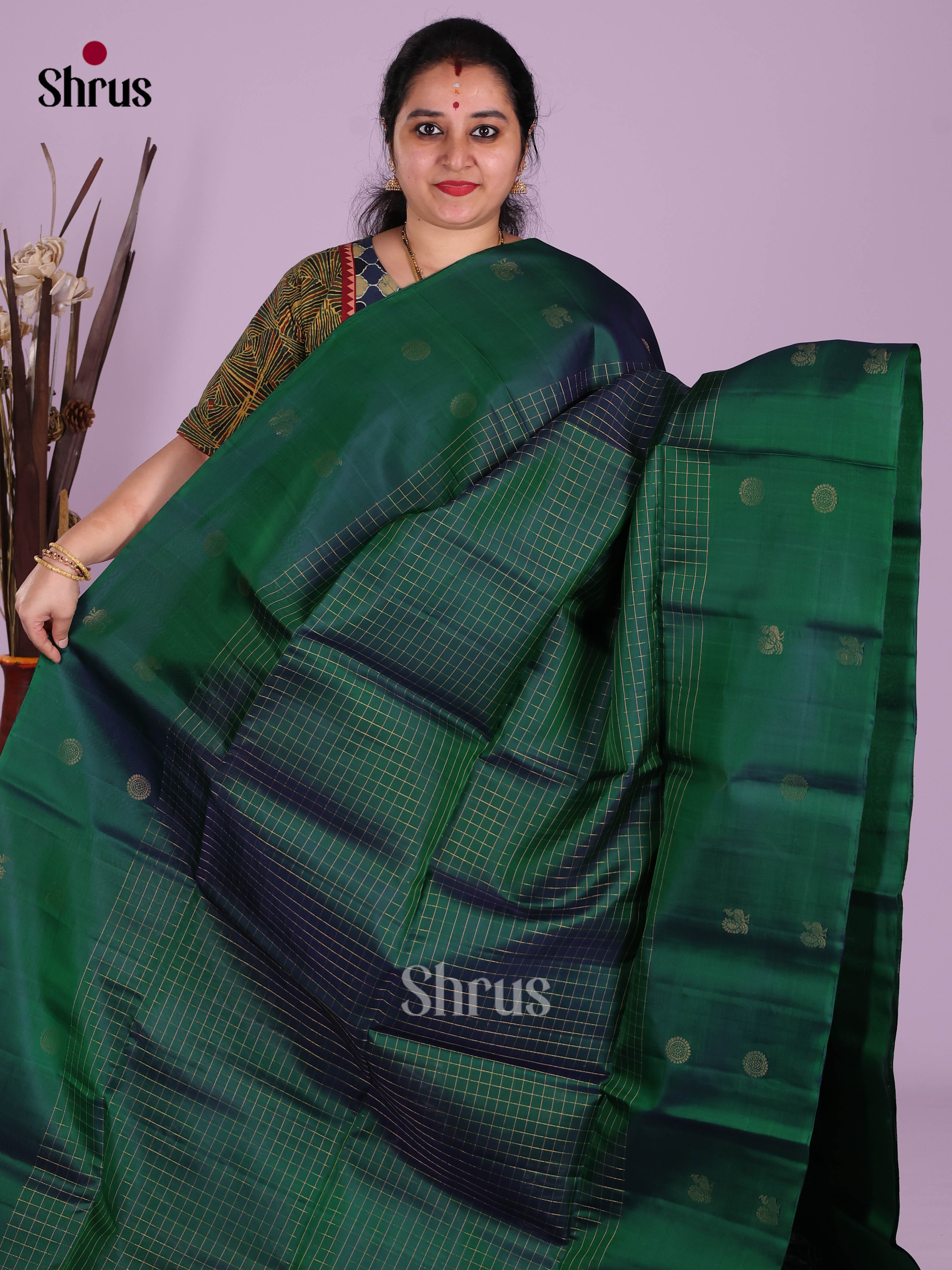 DKS10121 - Soft Silk (HR) Saree - Shop on Shrus.com
