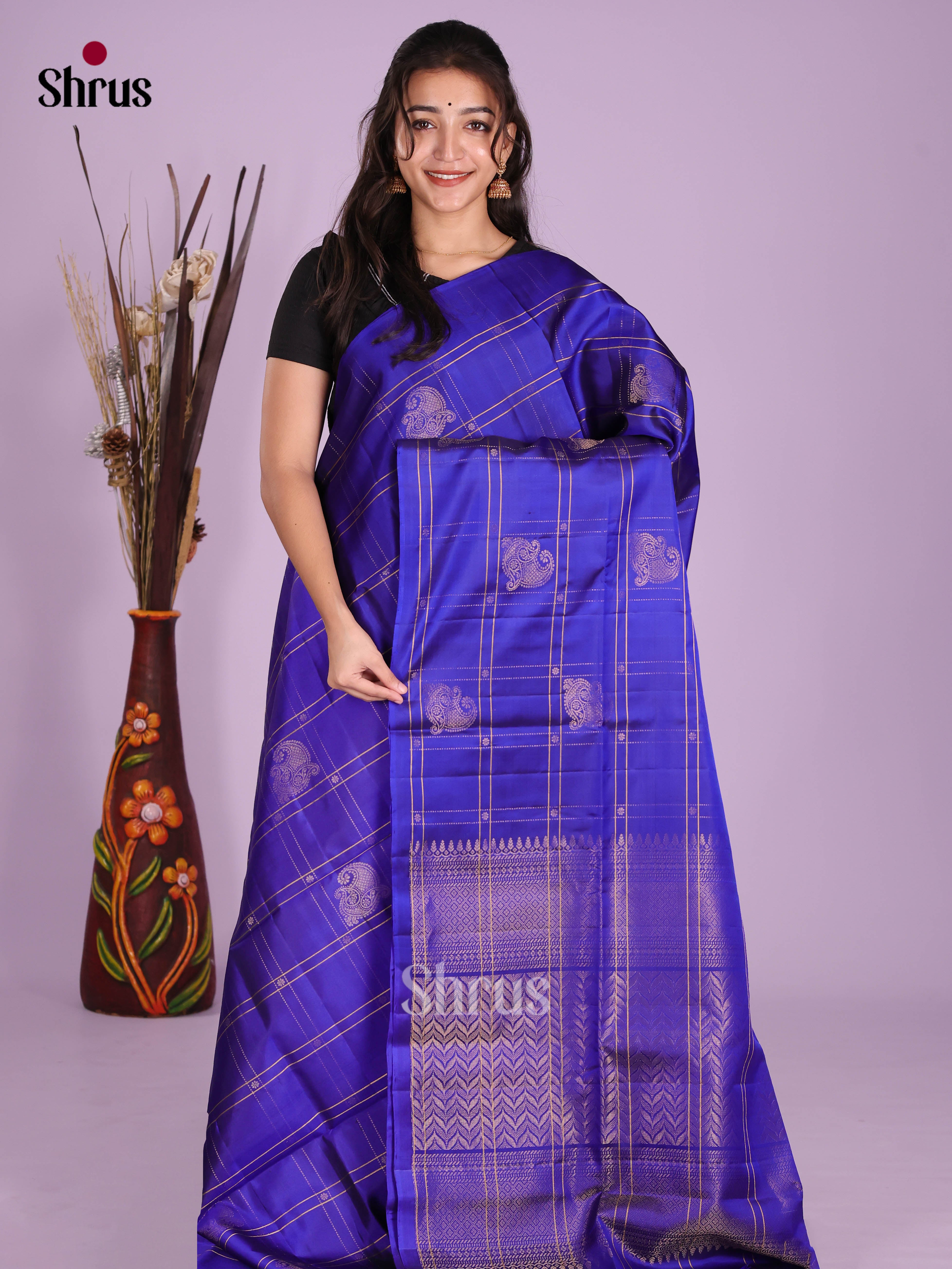 DKS10123 - Soft Silk (HR) Saree - Shop on Shrus.com