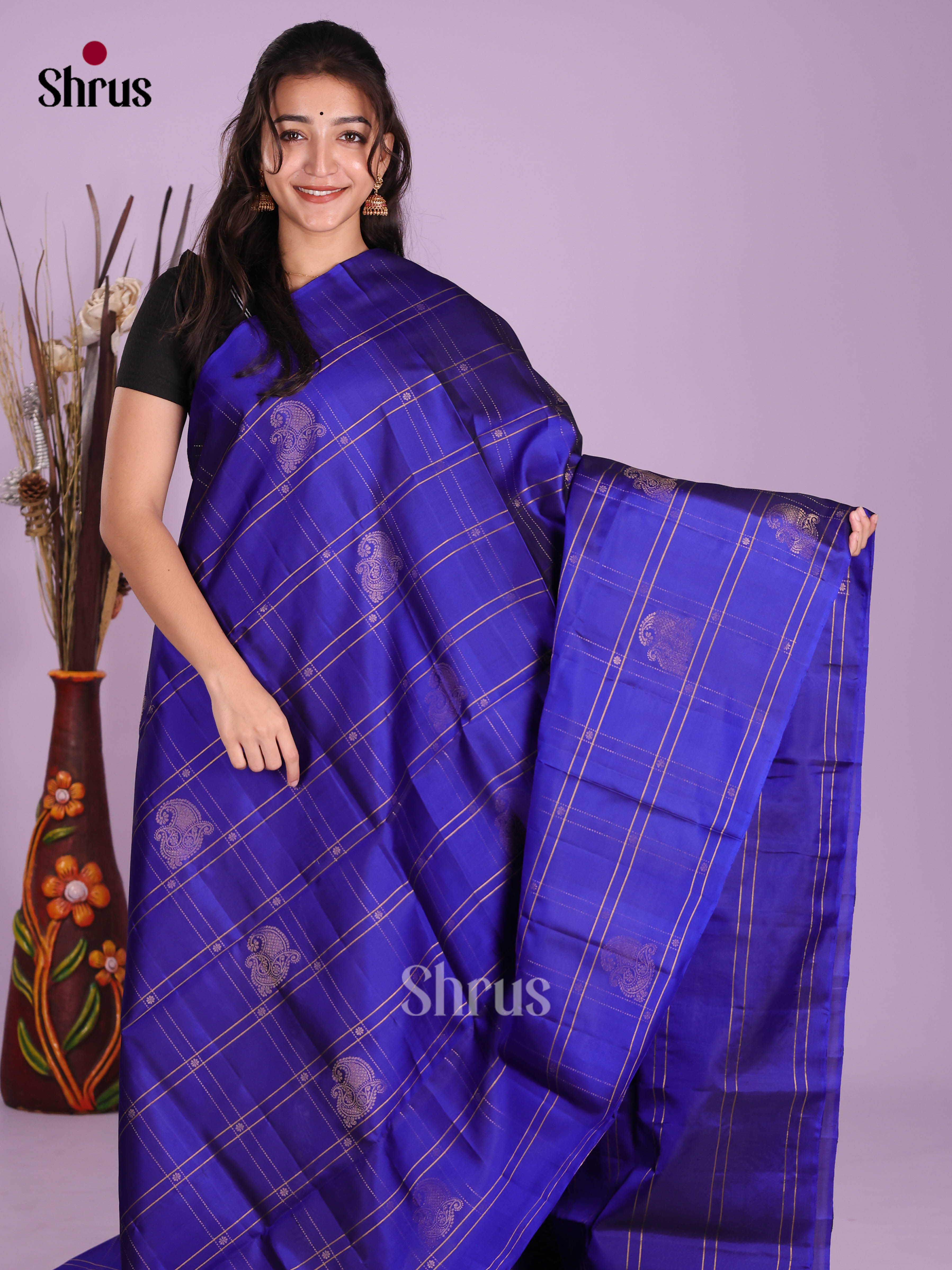 DKS10123 - Soft Silk (HR) Saree - Shop on Shrus.com