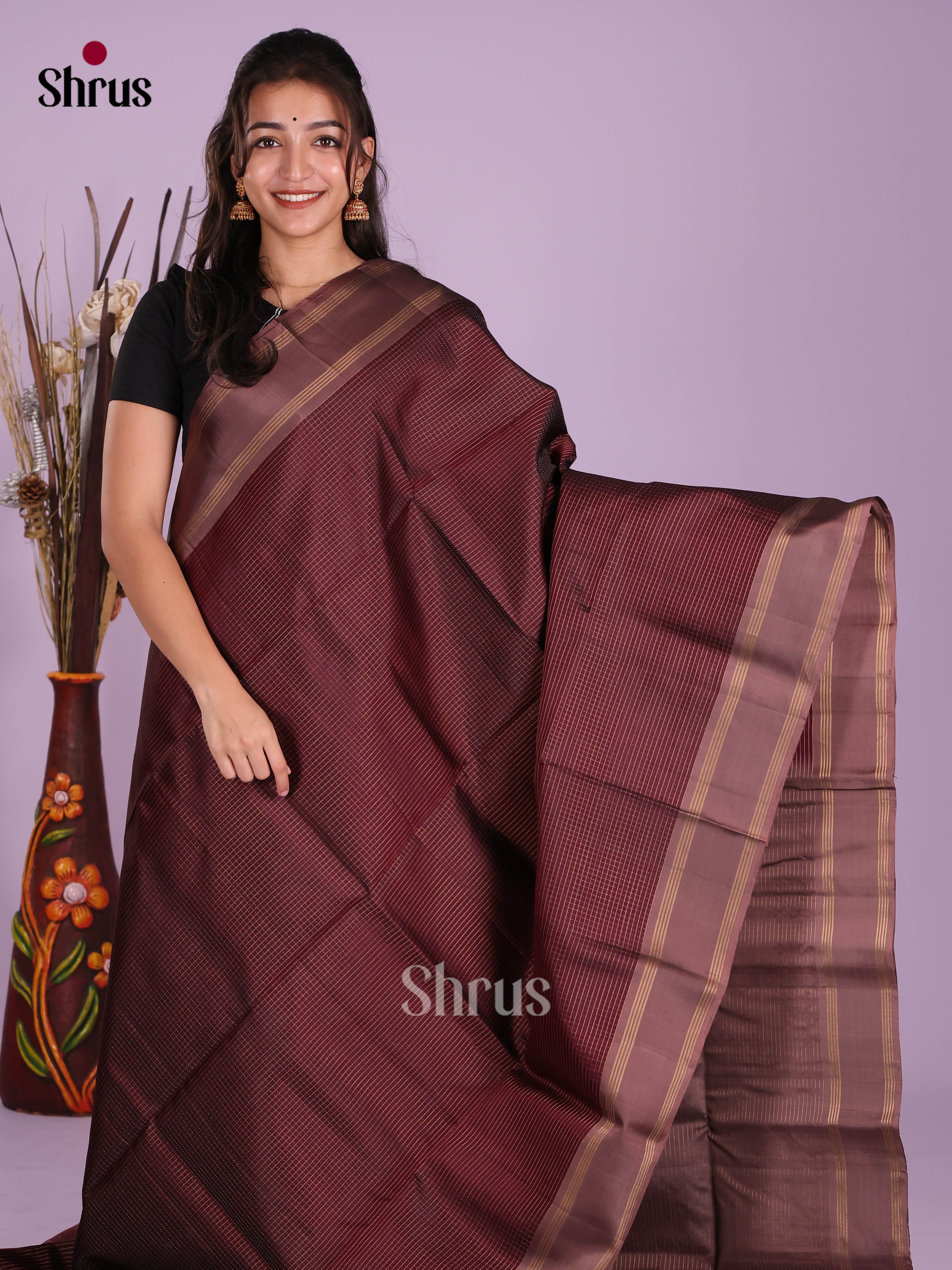 DKS10139 - Soft Silk (HR) Saree - Shop on Shrus.com