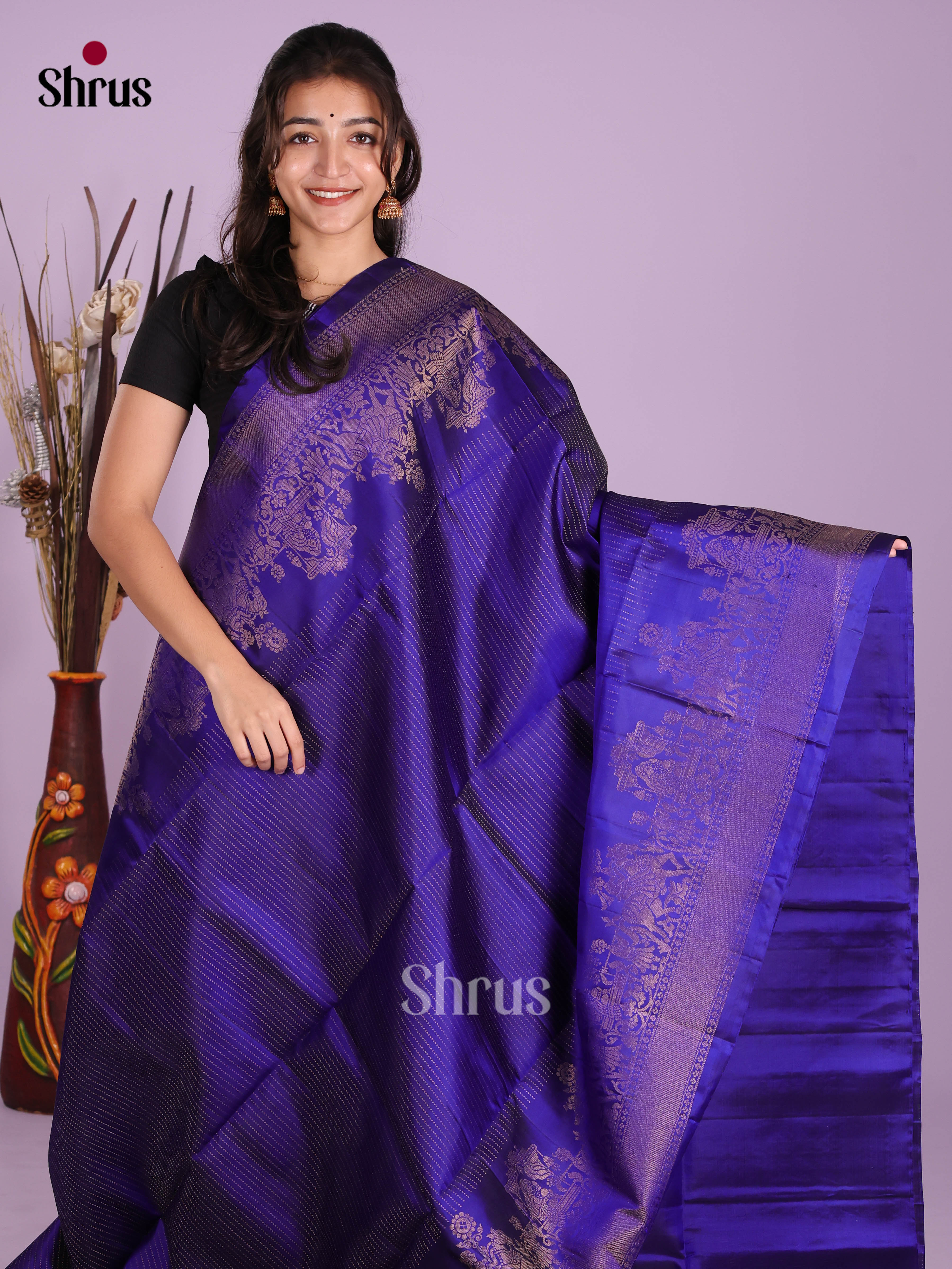 DKS10140 - Soft Silk (HR) Saree - Shop on Shrus.com