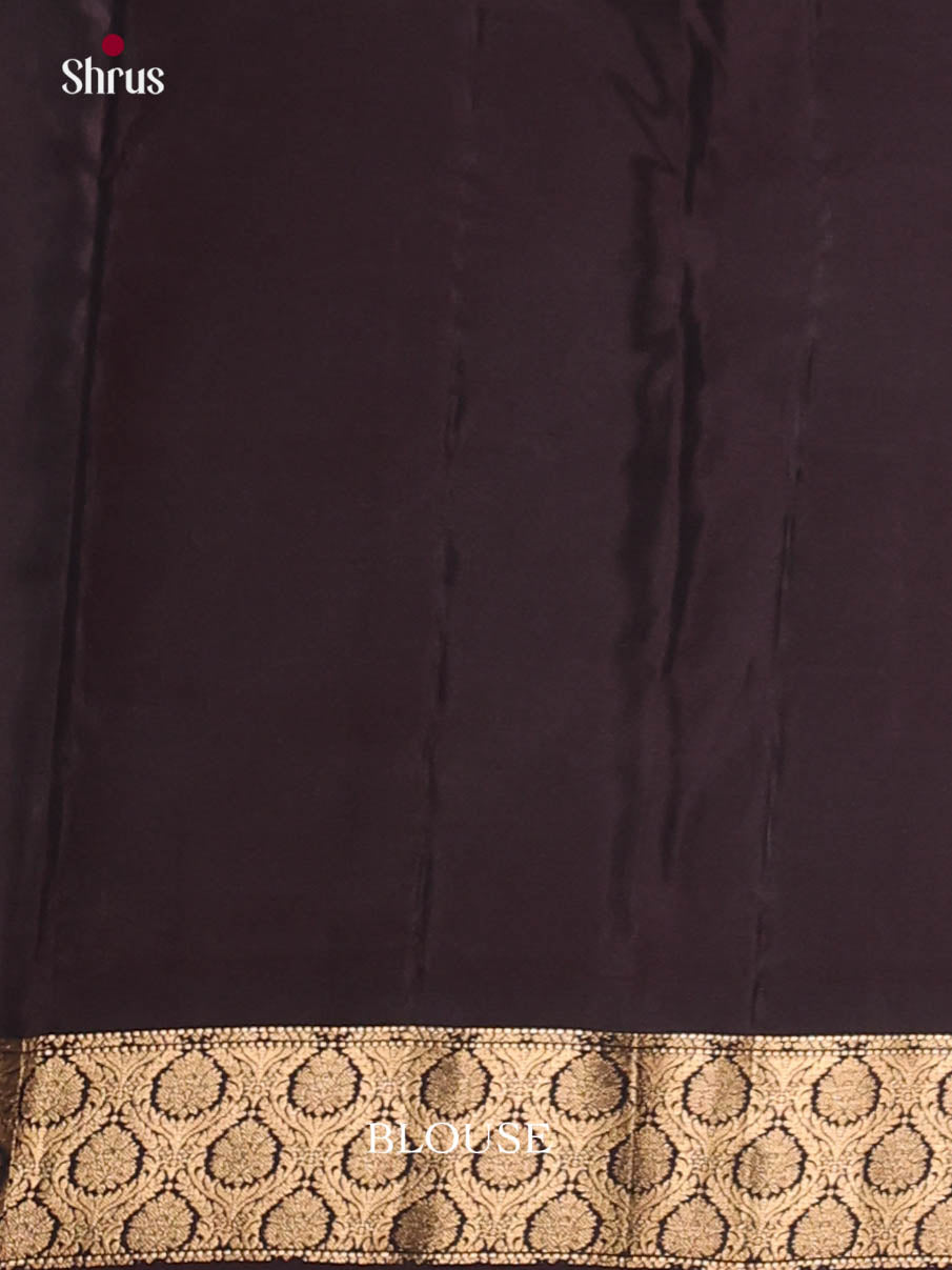 Blue  - Kanchipuram-halfpure Saree