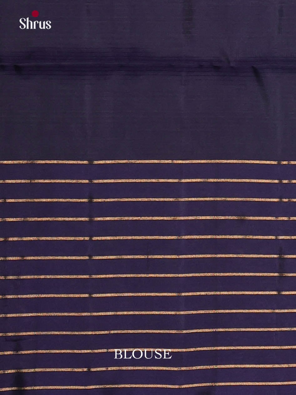 Green & Blue - Softsilk-halfpure Saree