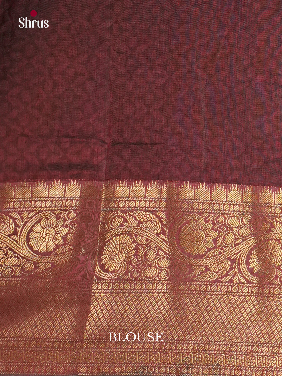 Green & Brown - Semi Patola Saree