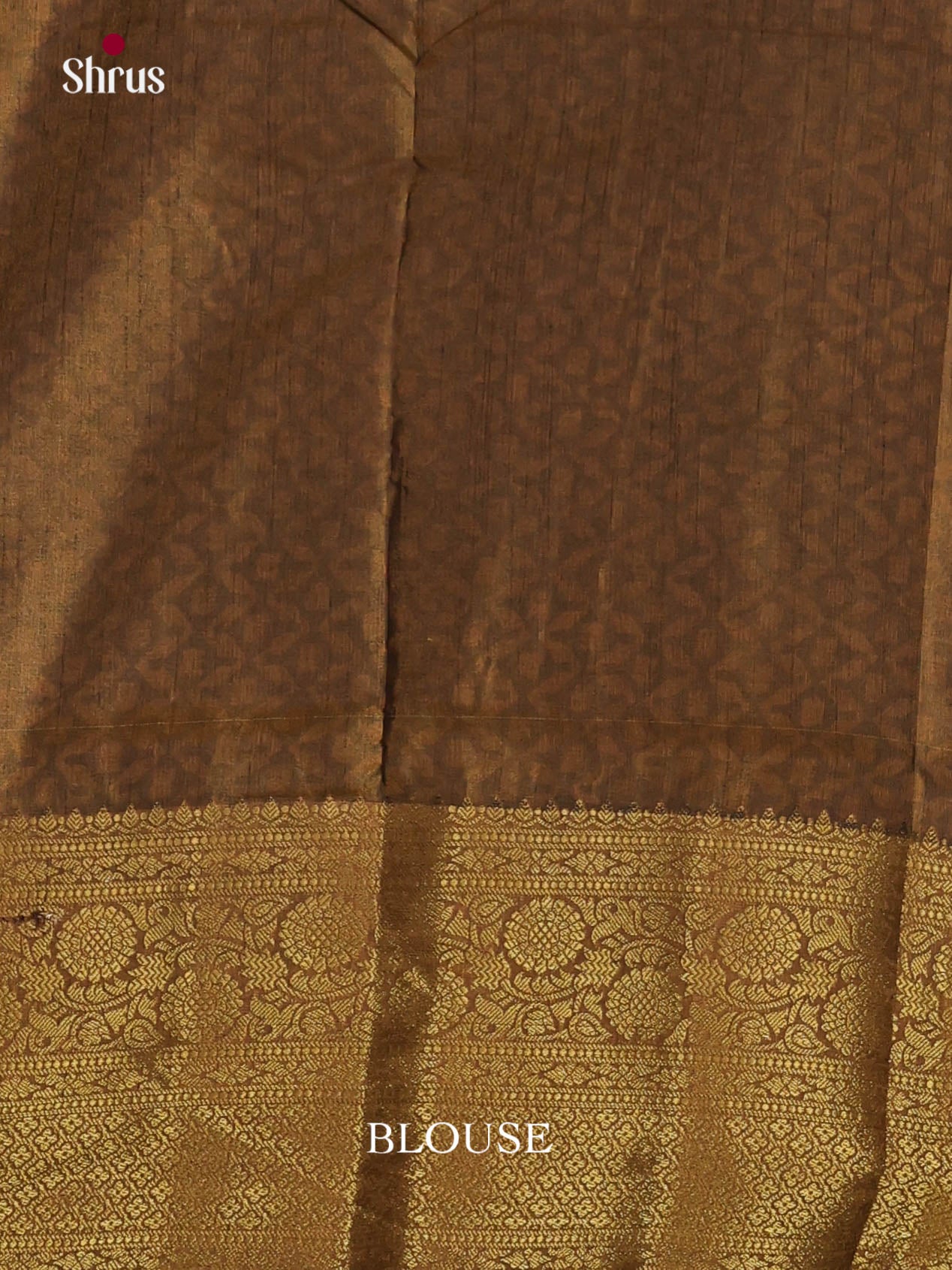 Mustard & Chutney Green - Semi Patola Saree