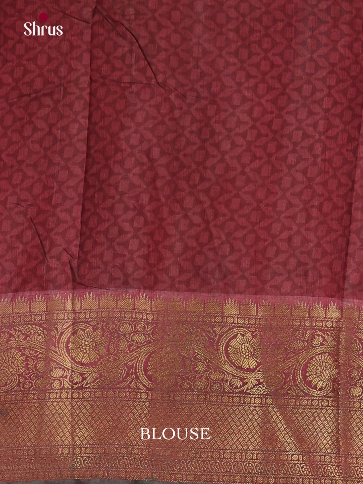 Green & Brown - Semi Patola Saree
