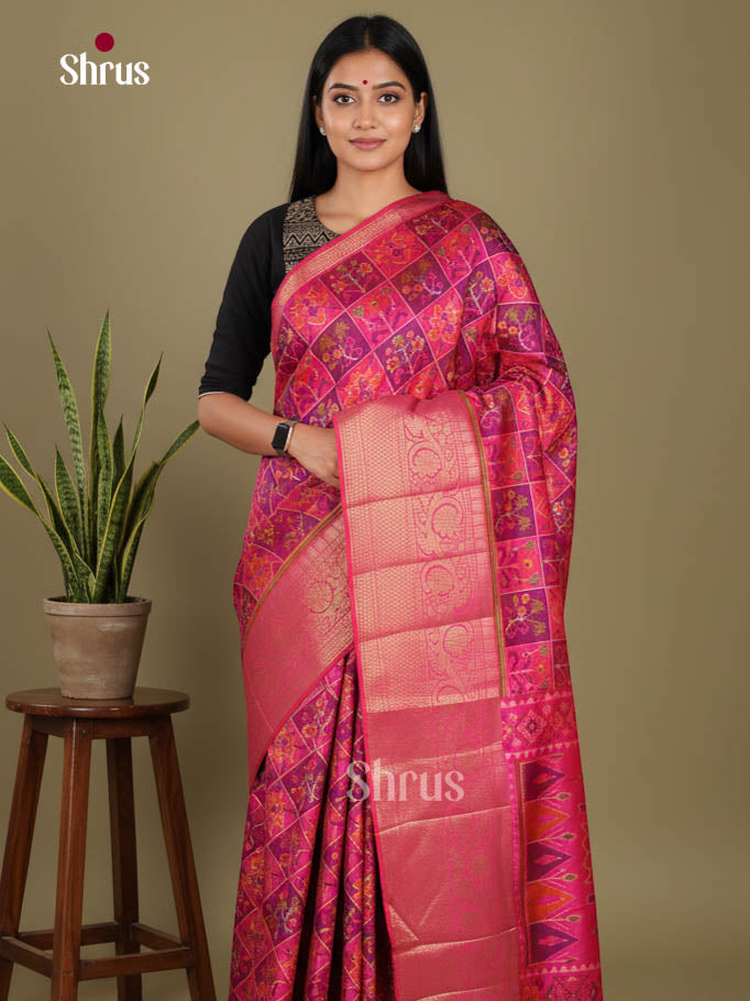DKS11116 - Semi Patola Saree