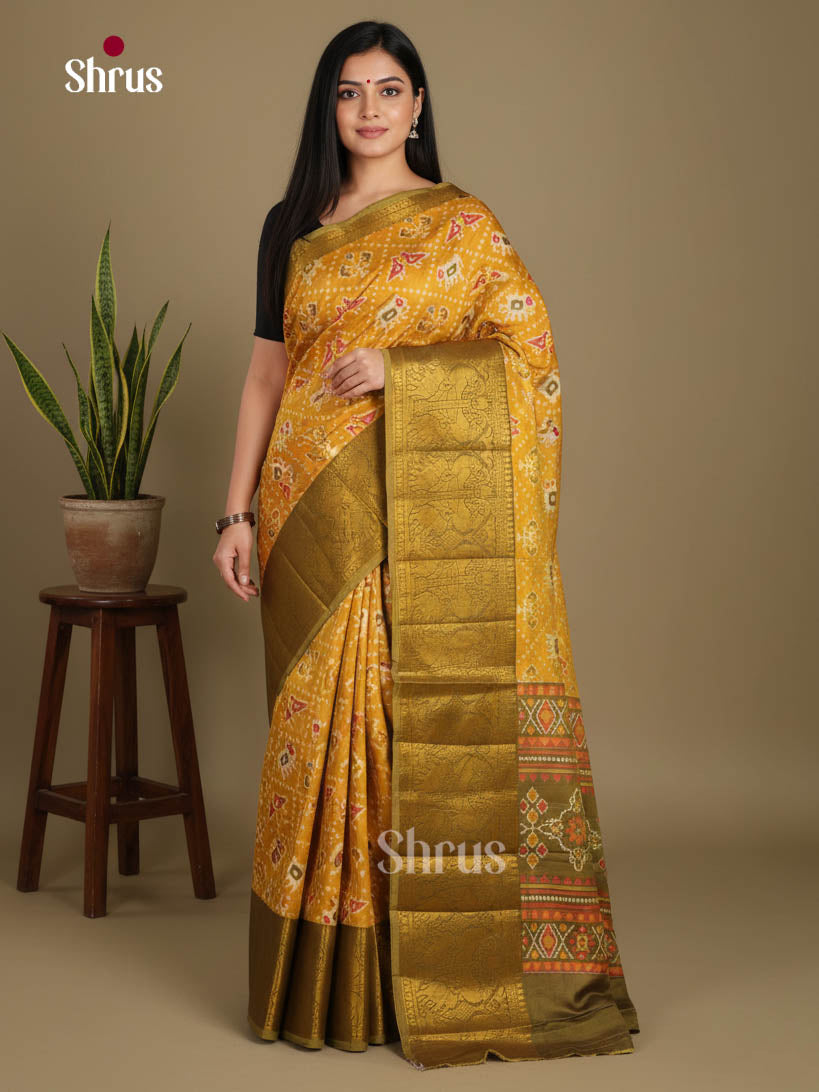 DKS11118 - Semi Patola Saree