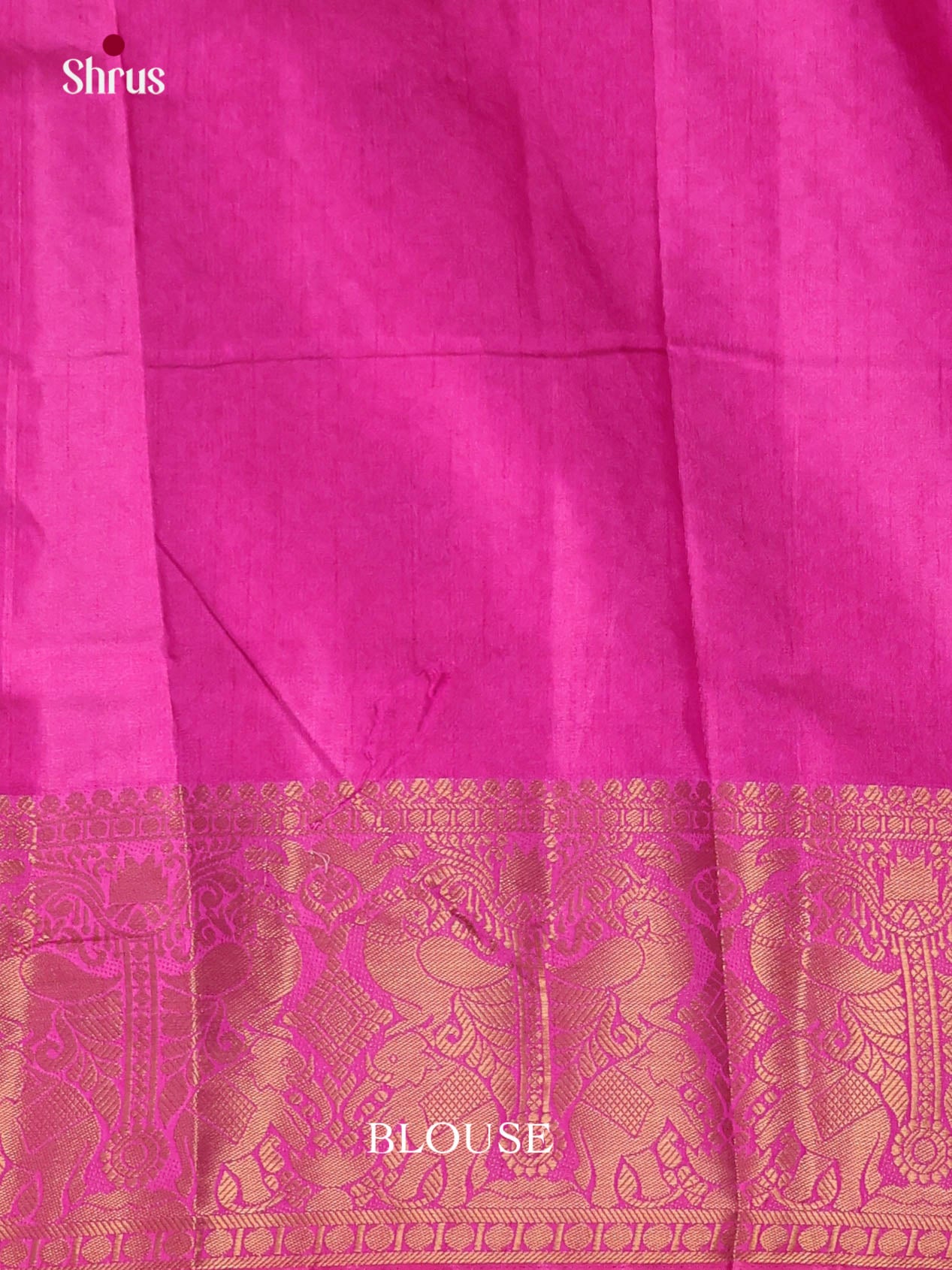 Purple & Pink- Semi Patola Saree