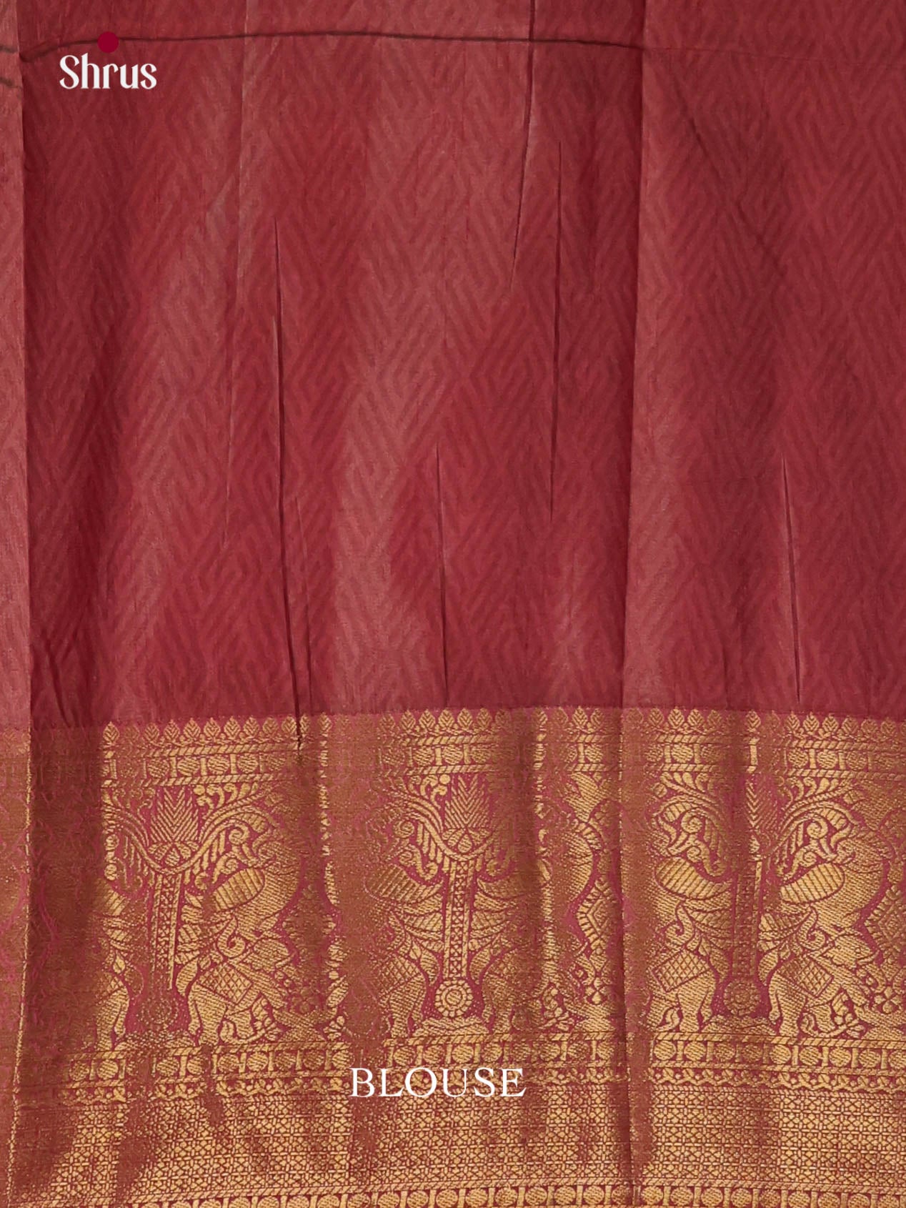 Green & Brown - Semi Patola Saree