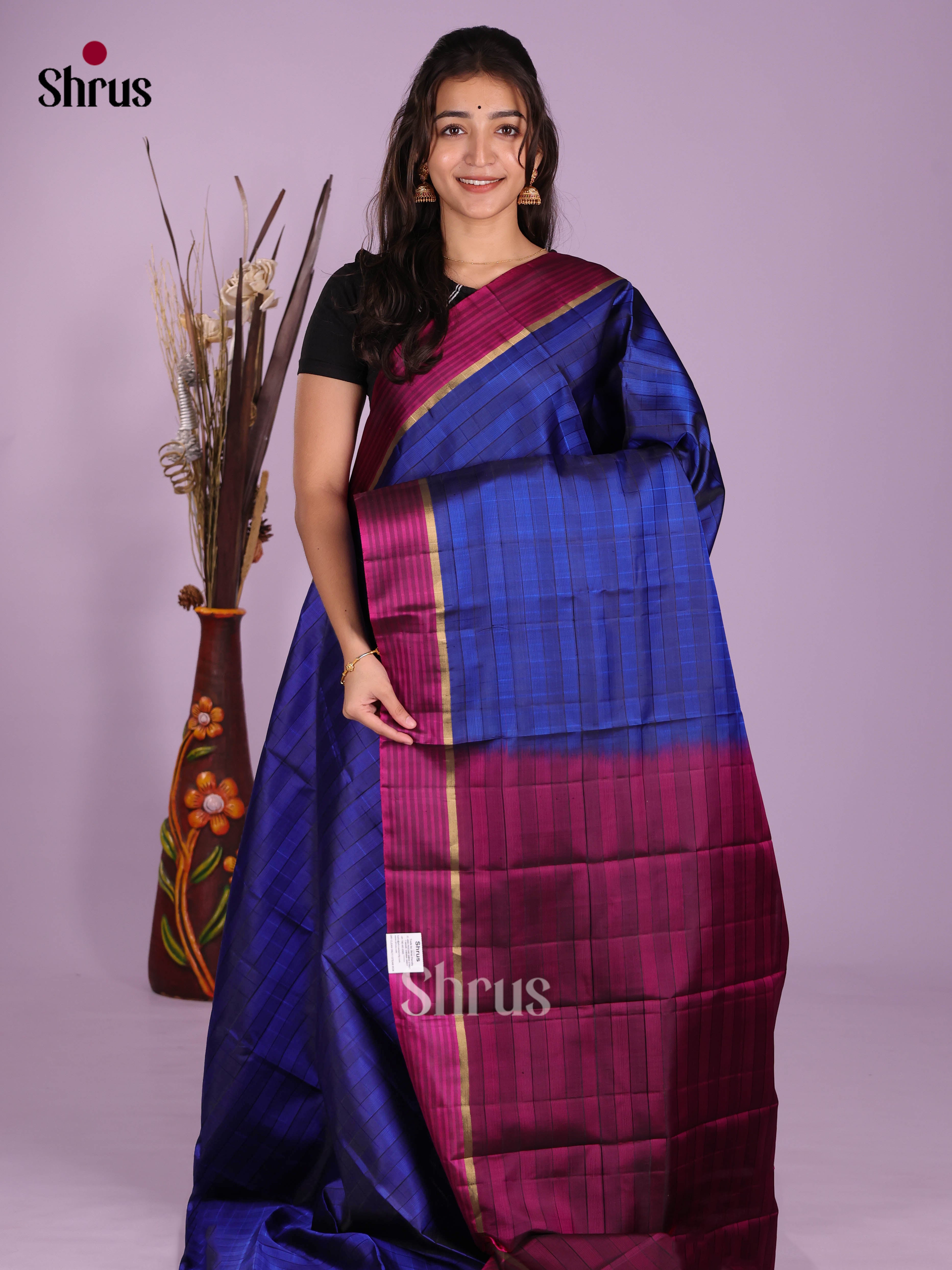 DKS11126 - Kanchipuram silk (LR) Saree - Shop on Shrus.com