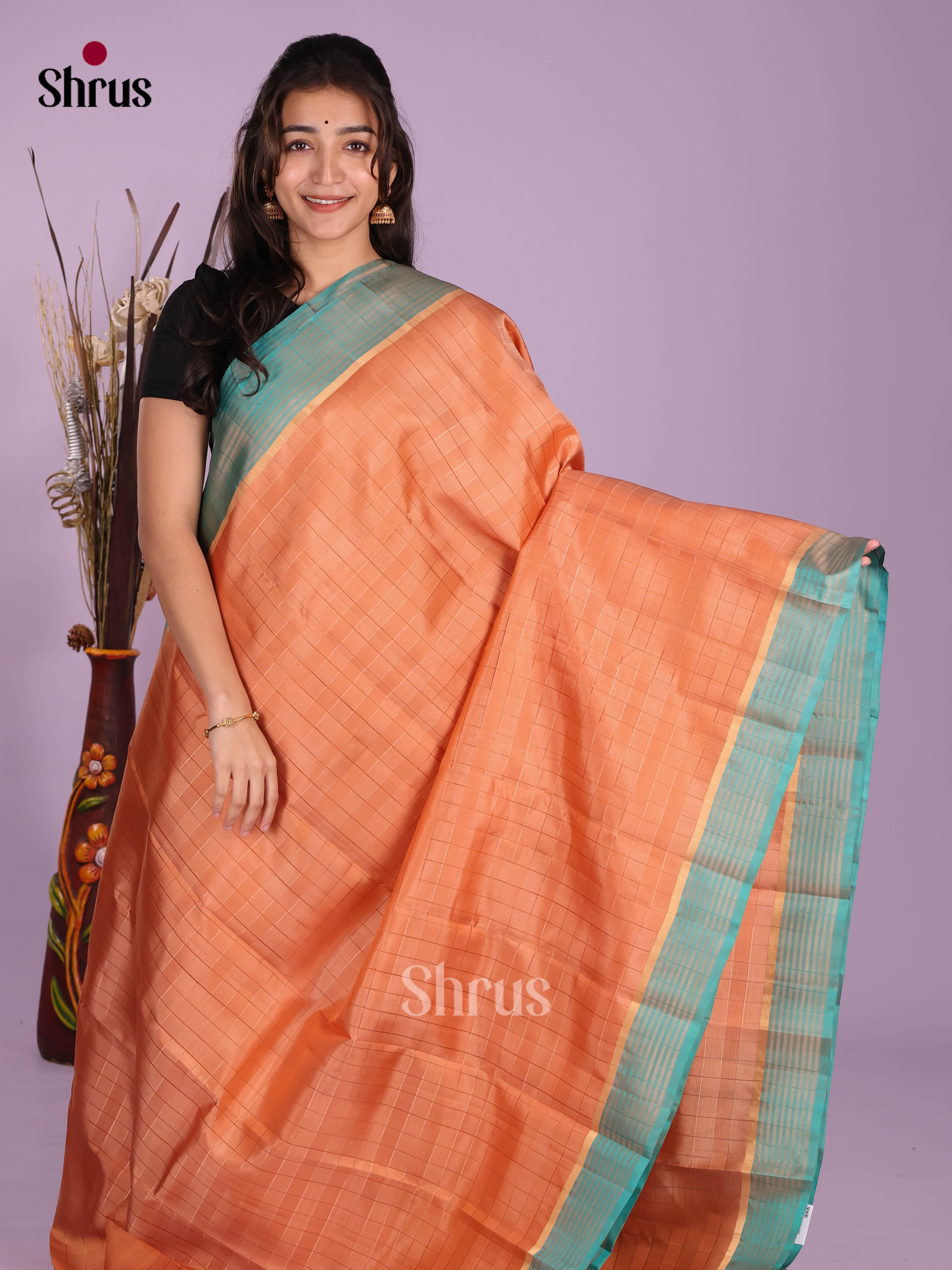 DKS11128 - Kanchipuram silk (LR) Saree - Shop on Shrus.com