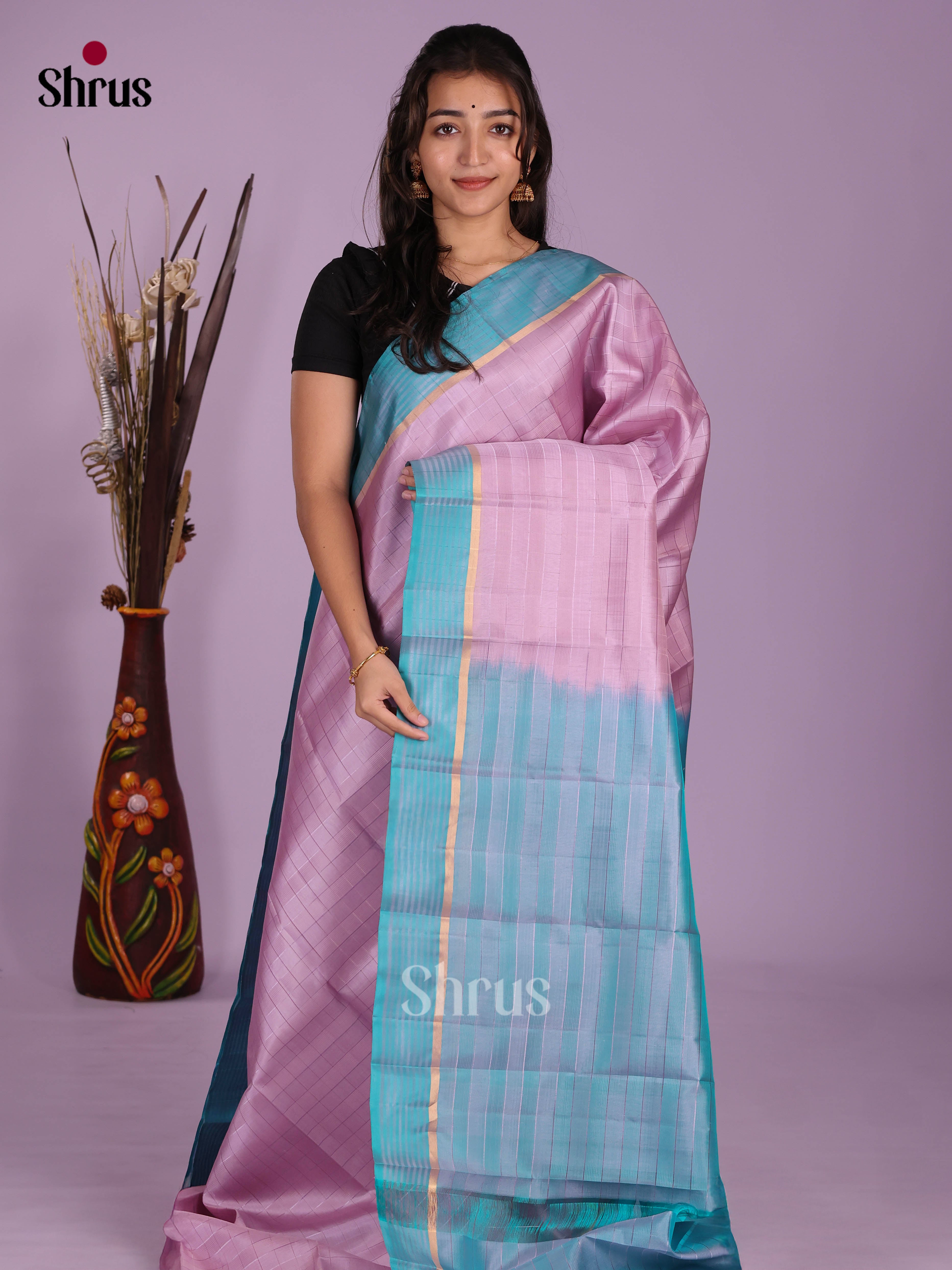 DKS11130 - Kanchipuram silk (LR) Saree