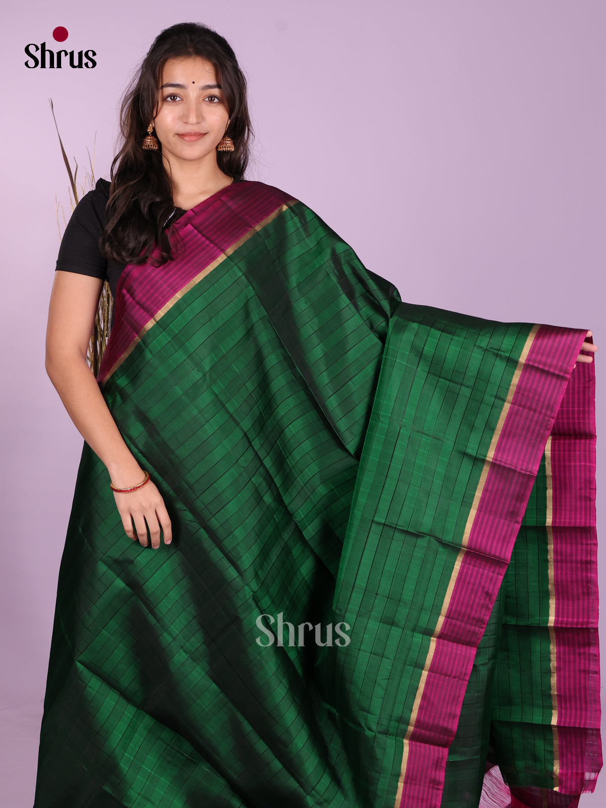DKS11131 - Kanchipuram silk (LR) Saree - Shop on Shrus.com